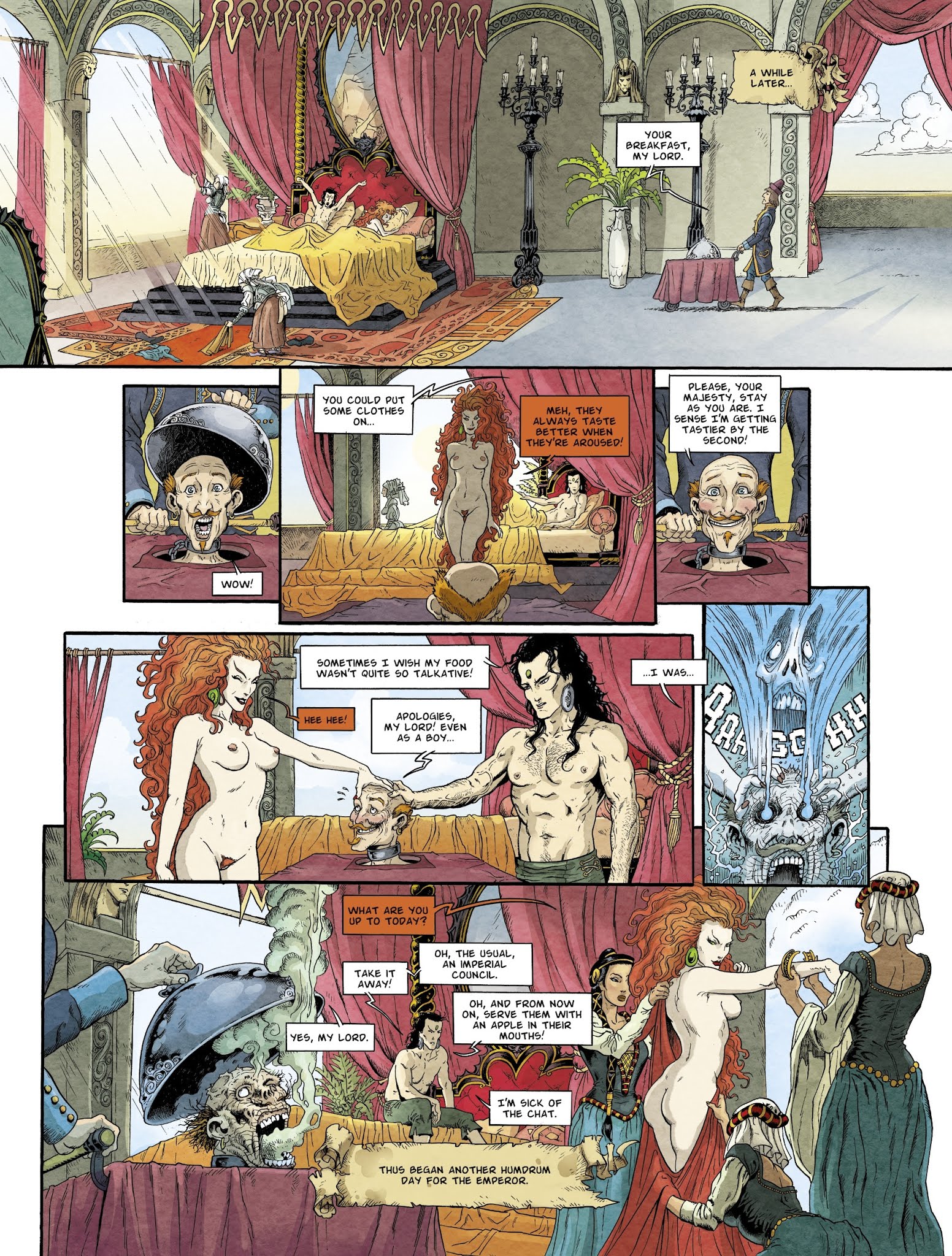 Read online The Black Moon Chronicles comic -  Issue #17 - 6