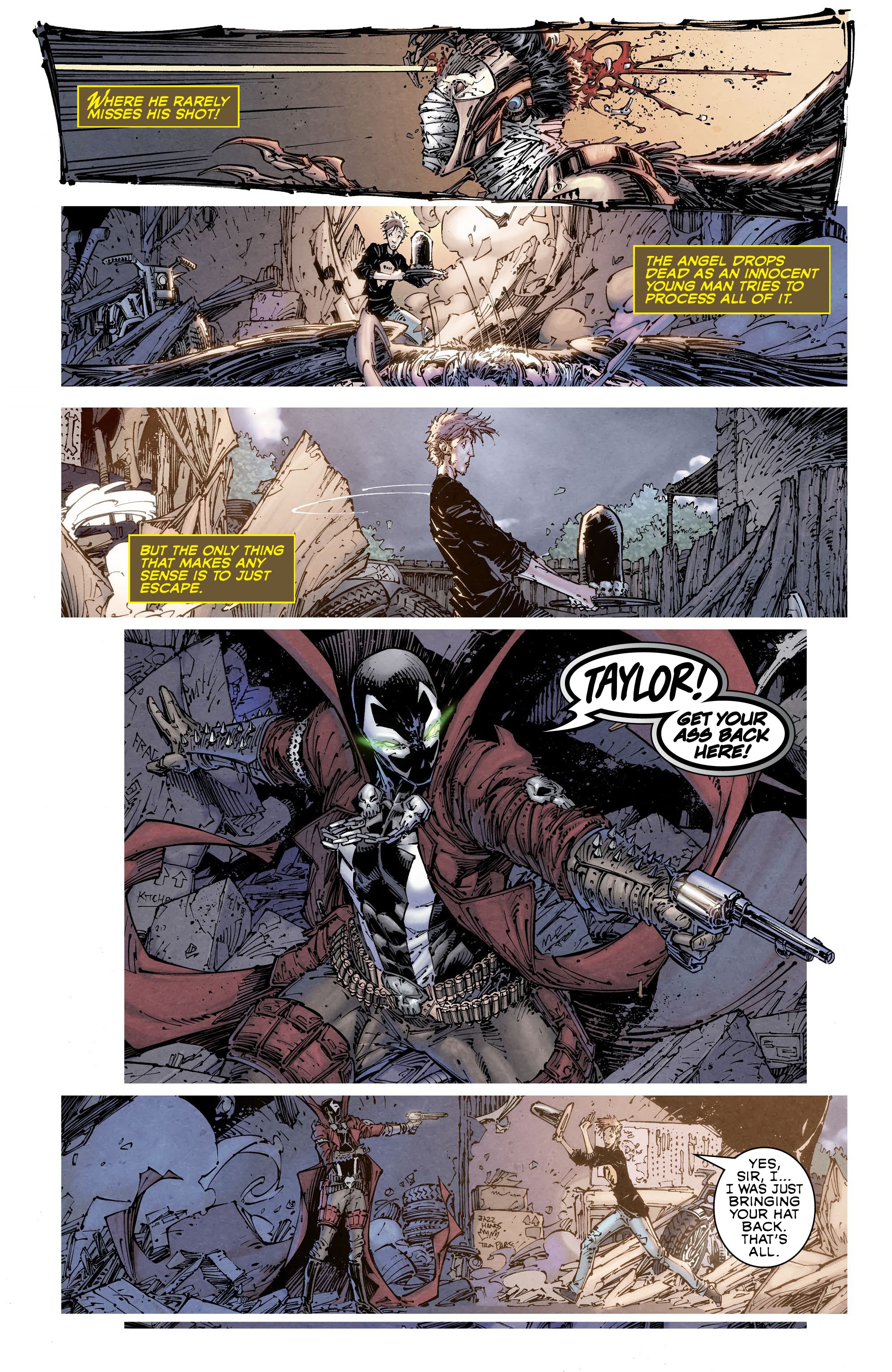 Read online Gunslinger Spawn comic -  Issue #1 - 23