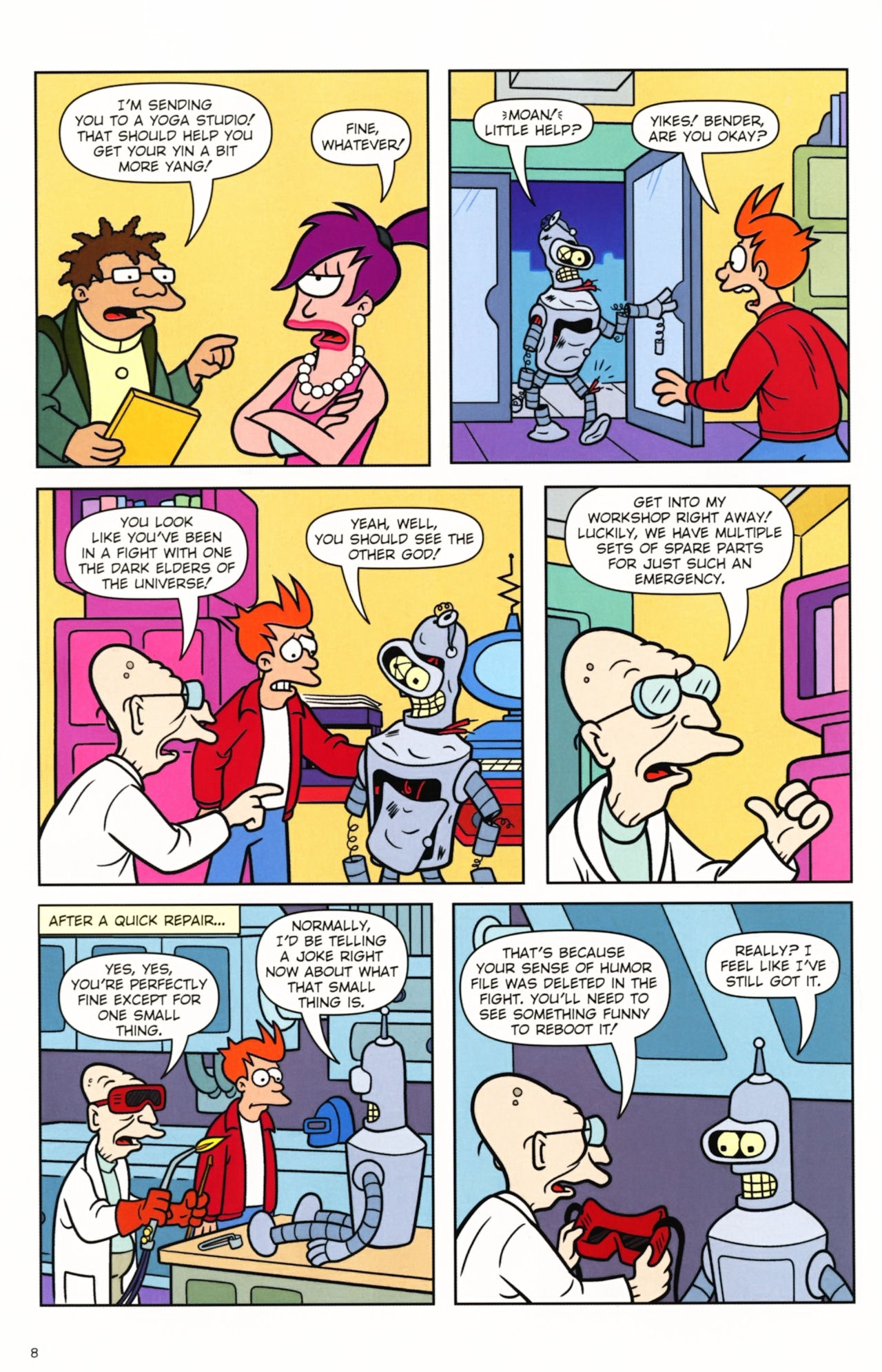 Read online Futurama Comics comic -  Issue #49 - 7