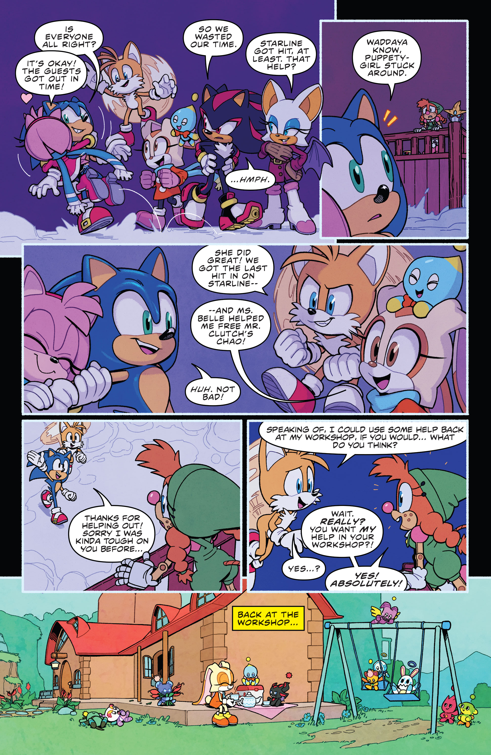 Read online Sonic the Hedgehog (2018) comic -  Issue #36 - 21