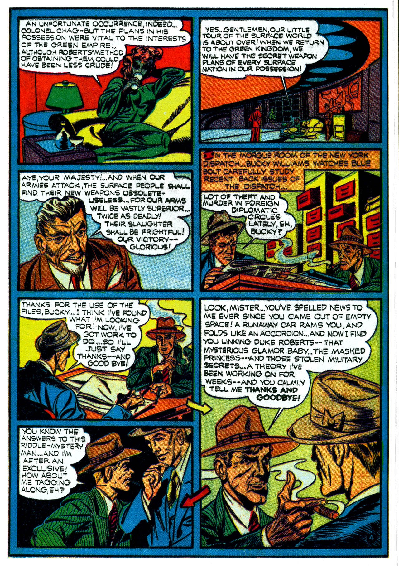 Read online Blue Bolt comic -  Issue # TPB - 75