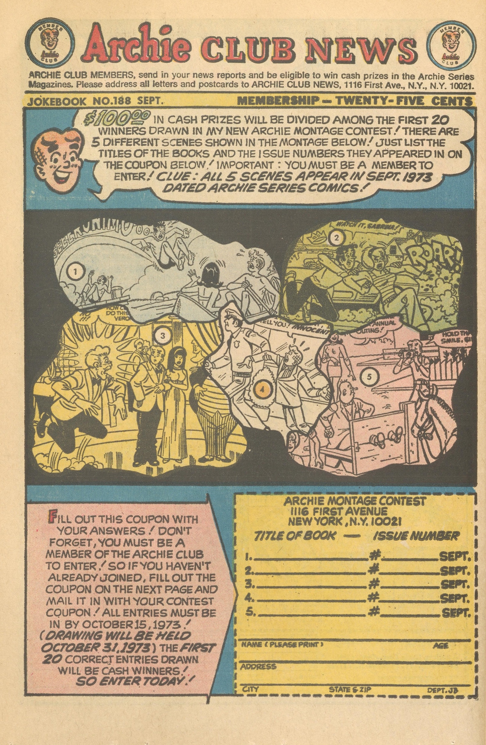 Read online Archie's Joke Book Magazine comic -  Issue #188 - 24