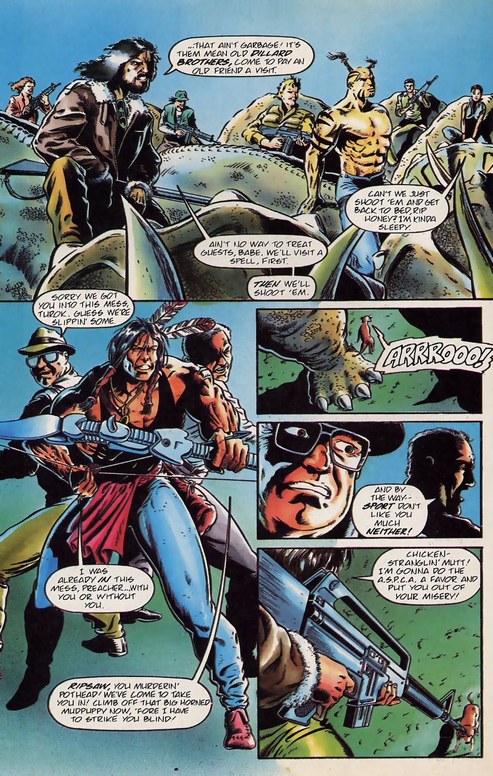 Read online Turok, Dinosaur Hunter (1993) comic -  Issue #22 - 3