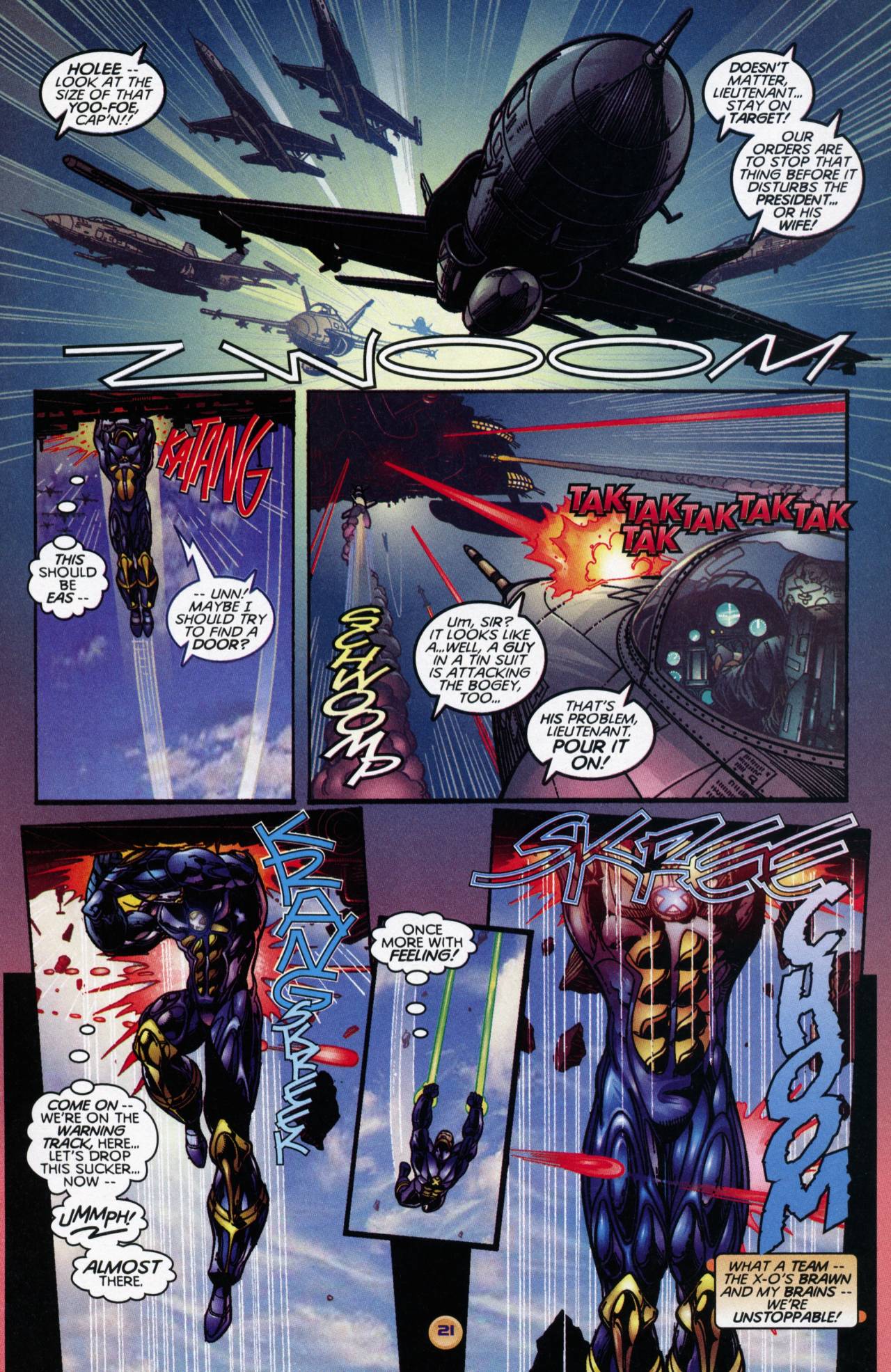 Read online X-O Manowar (1996) comic -  Issue #2 - 18
