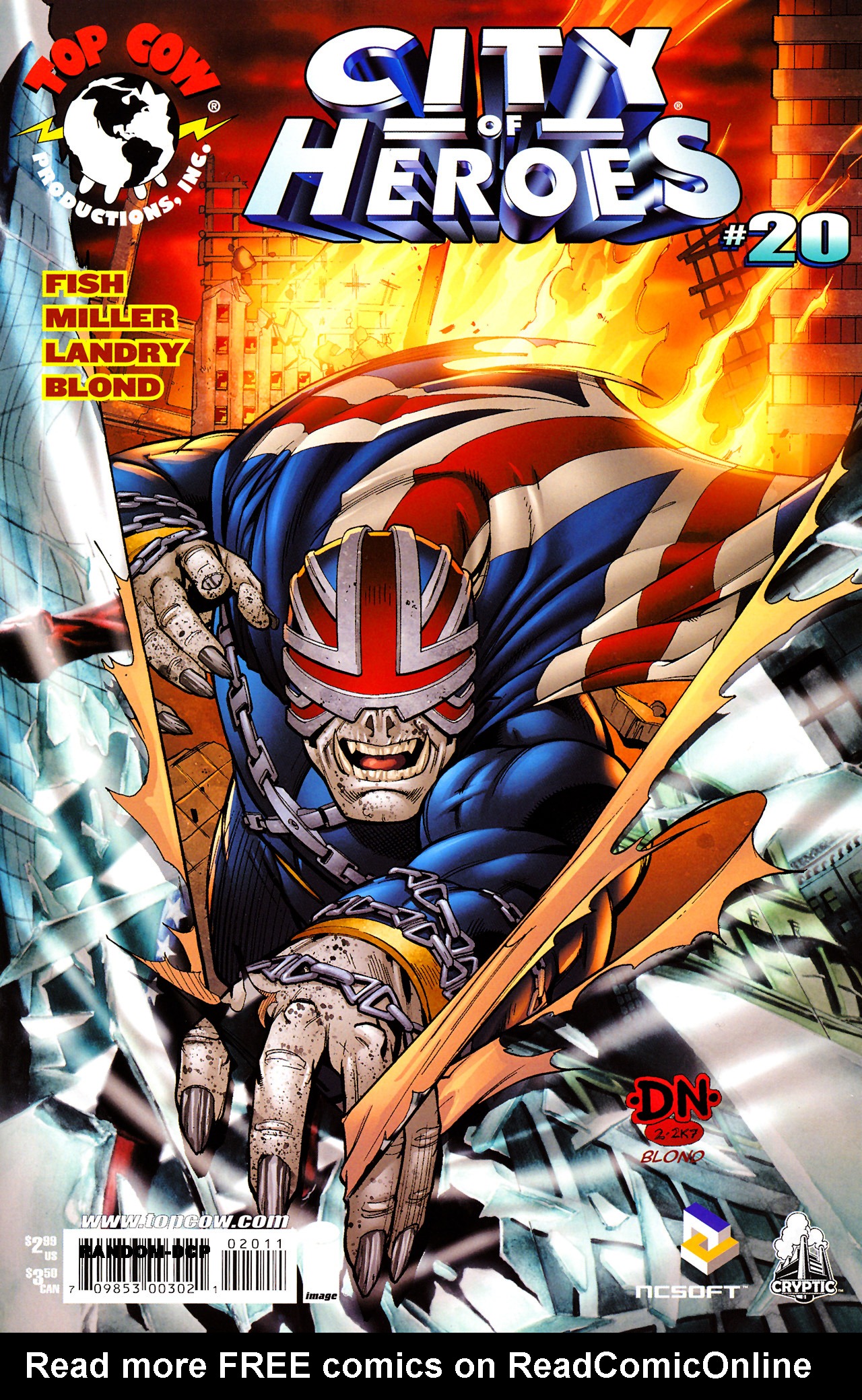 Read online City of Heroes (2005) comic -  Issue #20 - 1