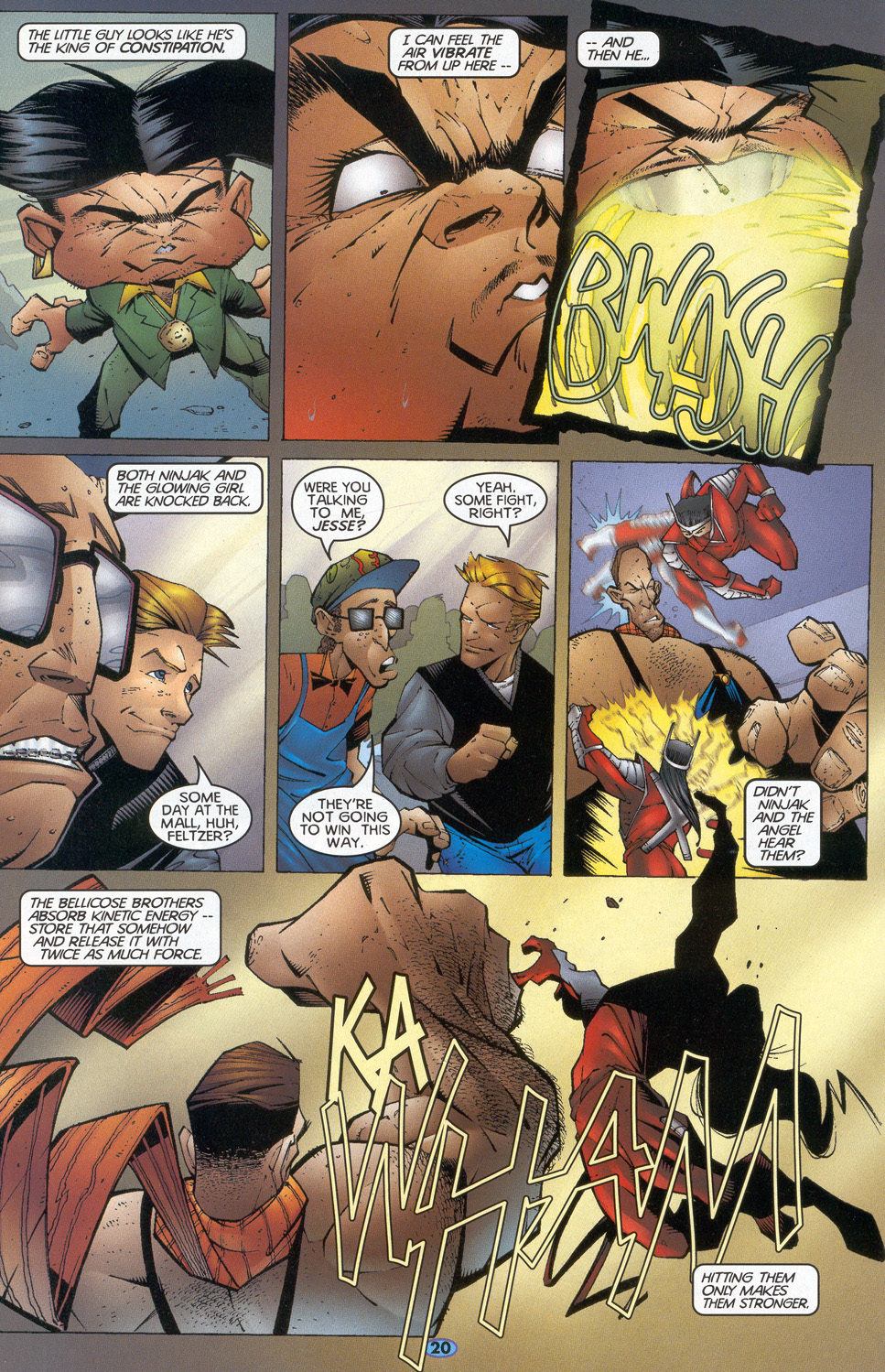 Read online Troublemakers comic -  Issue #5 - 18
