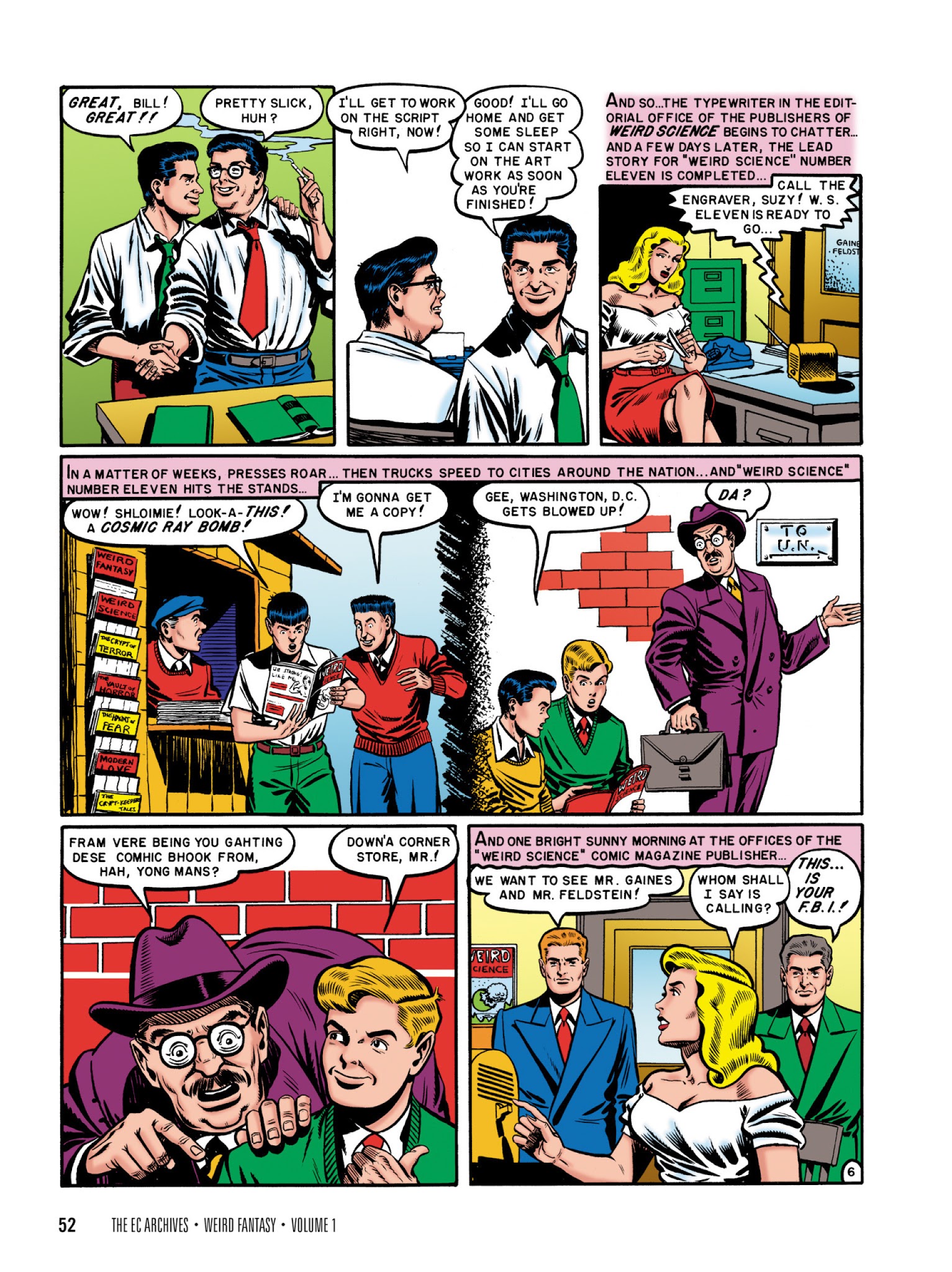 Read online The EC Archives: Weird Fantasy comic -  Issue # TPB 1 - 54