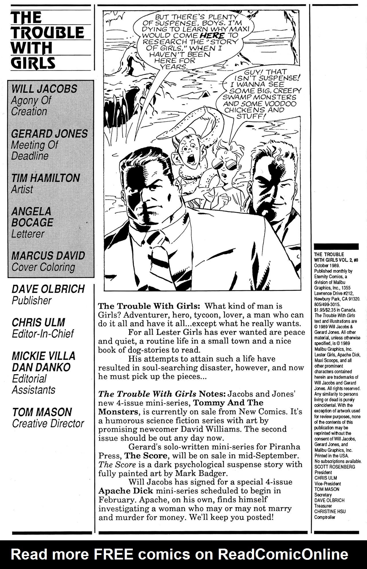 Read online The Trouble with Girls comic -  Issue #8 - 2