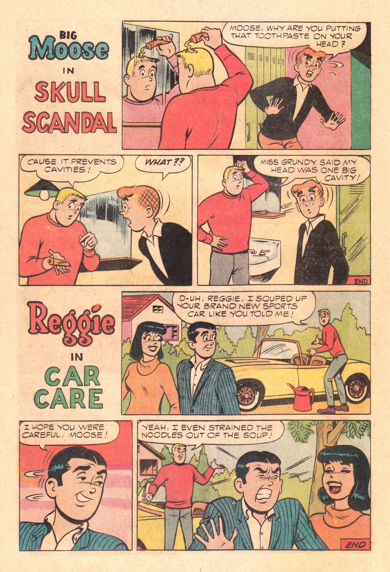 Read online Reggie and Me (1966) comic -  Issue #23 - 16