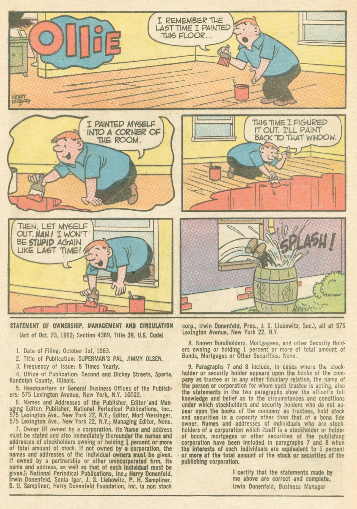 Read online Superman's Pal Jimmy Olsen comic -  Issue #75 - 12