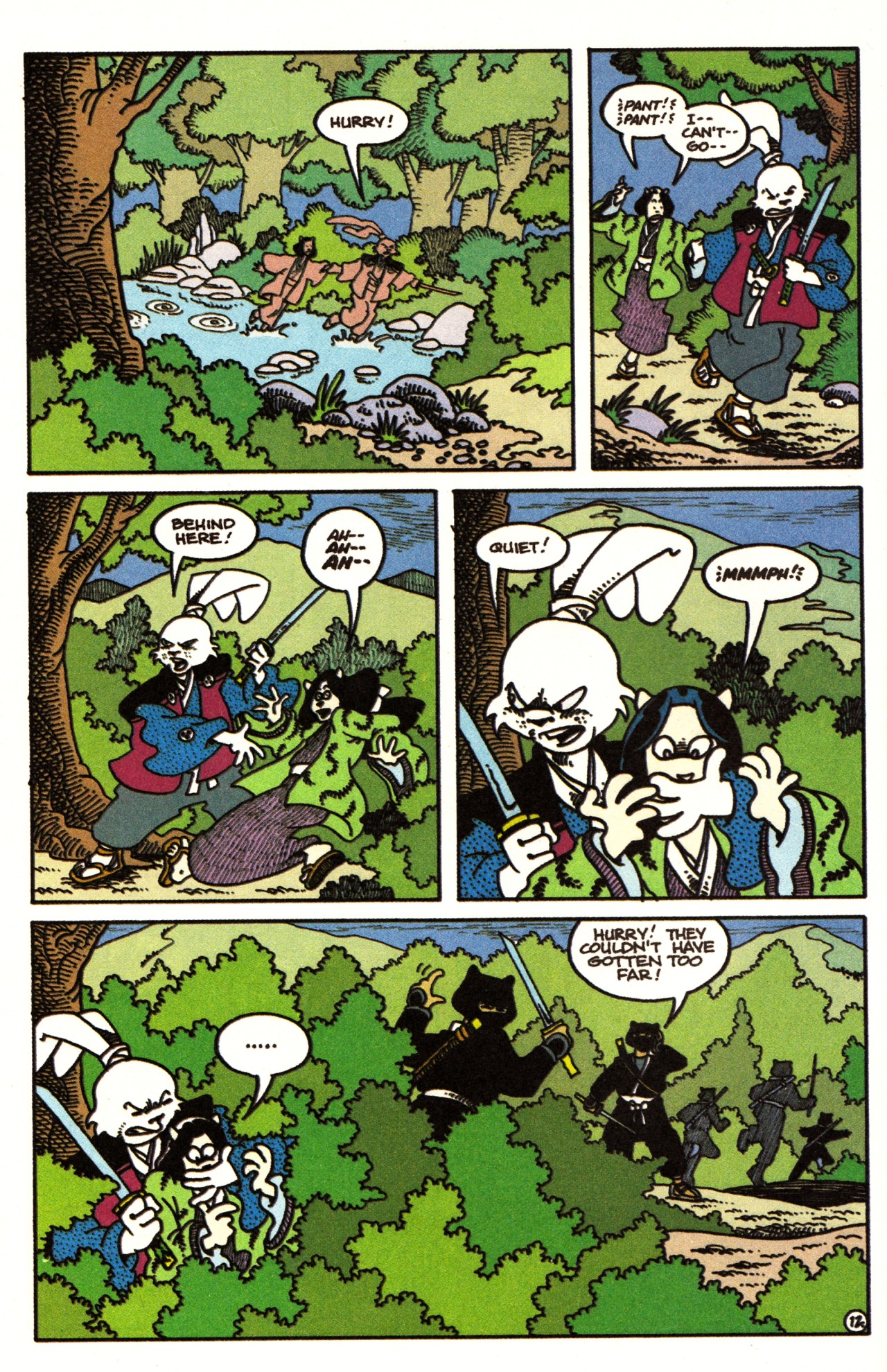 Read online Usagi Yojimbo (1993) comic -  Issue #13 - 12