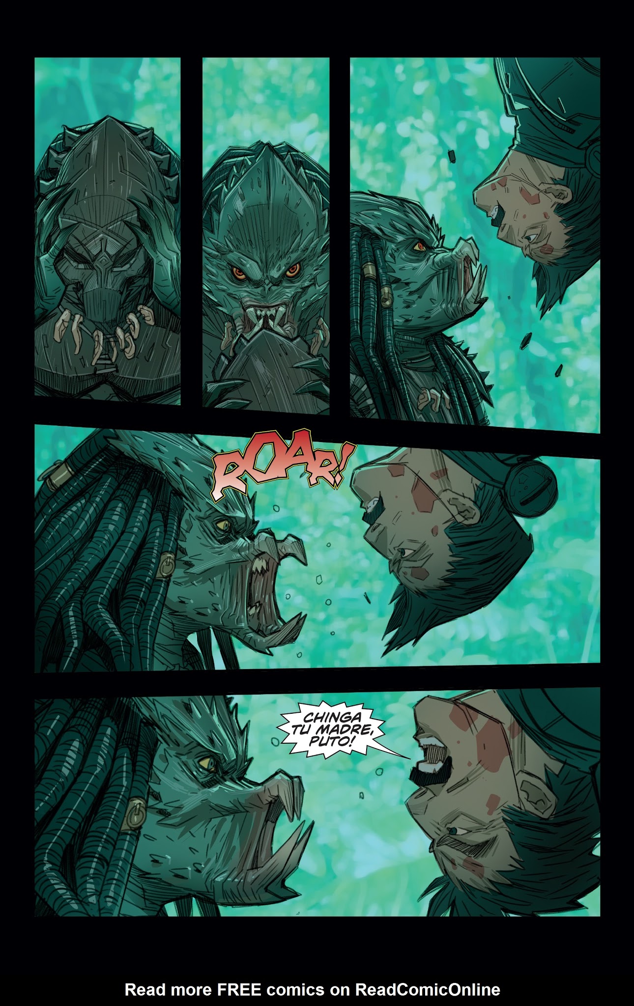 Read online Predator: Hunters comic -  Issue #4 - 18