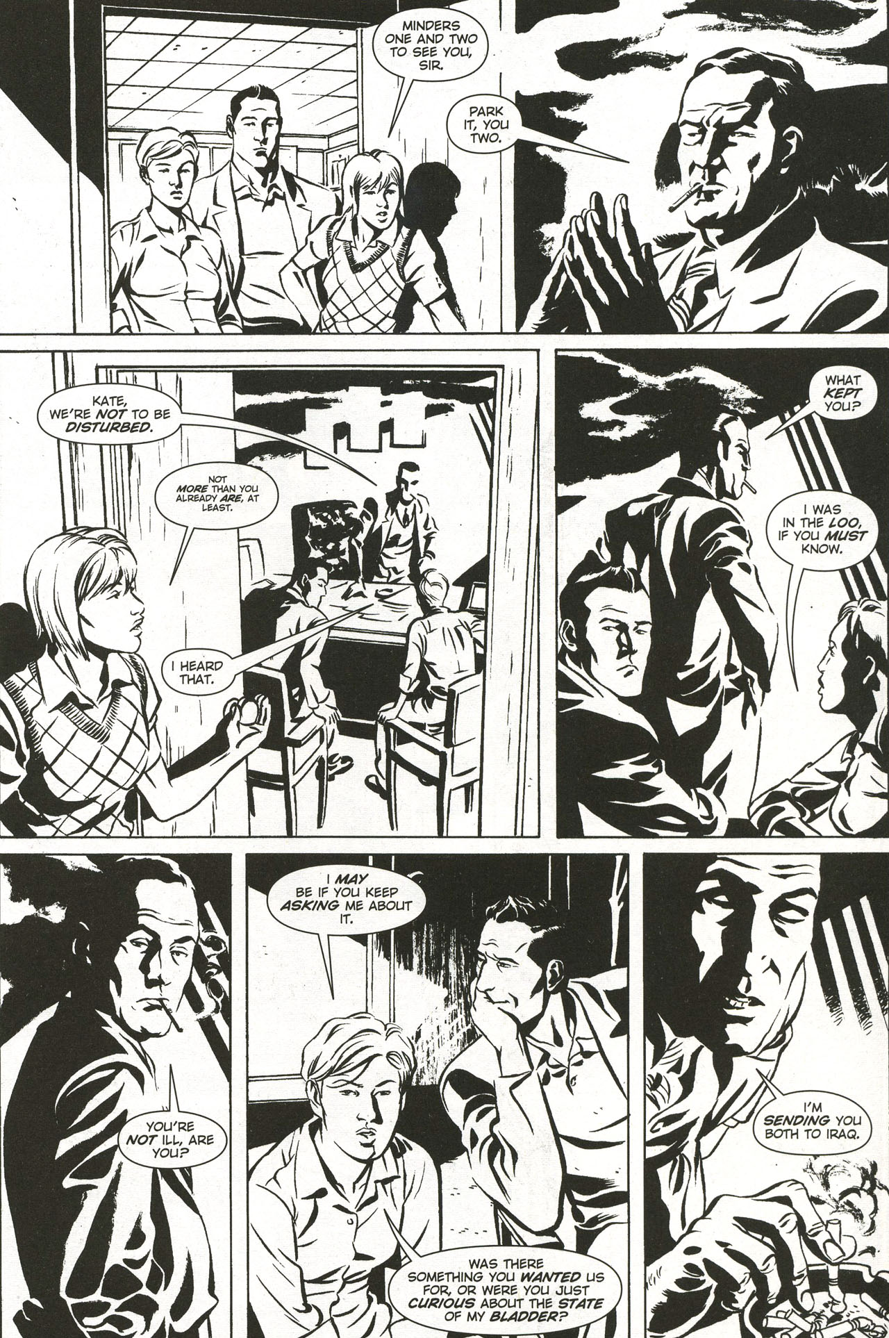 Read online Queen & Country comic -  Issue #30 - 13