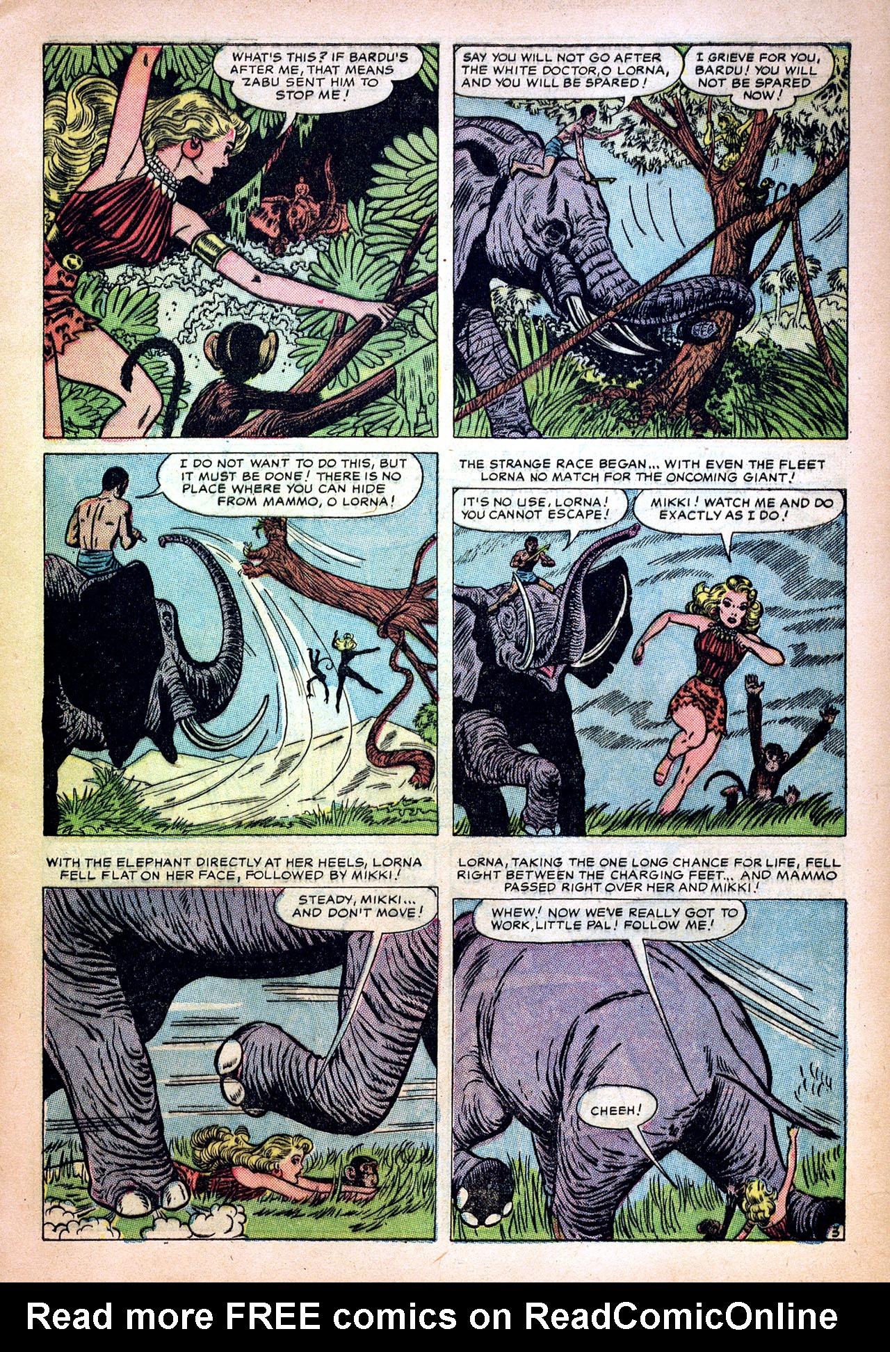 Read online Lorna, The Jungle Girl comic -  Issue #19 - 5