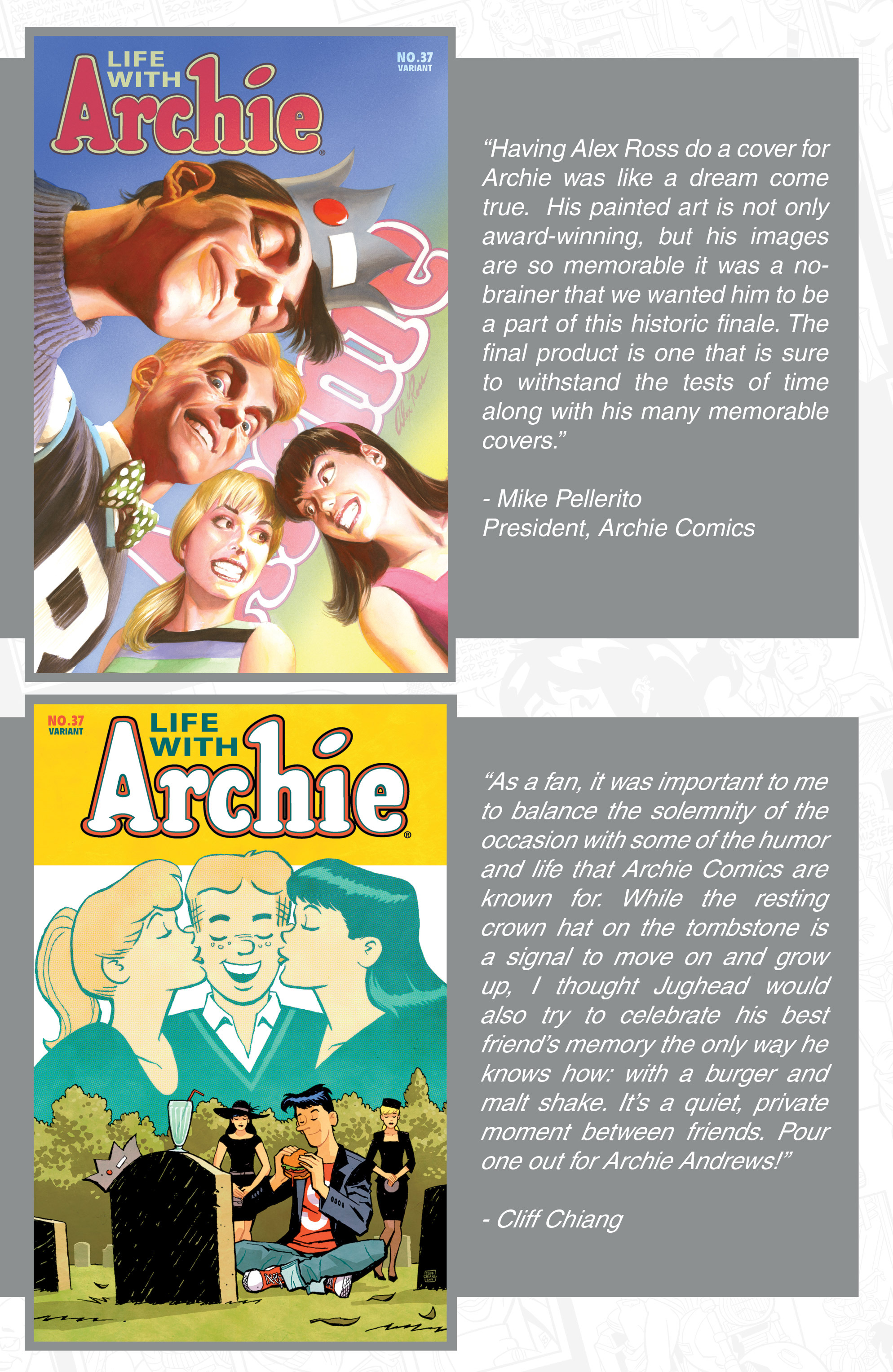 Read online The Death of Archie: A Life Celebrated comic -  Issue # TPB - 123