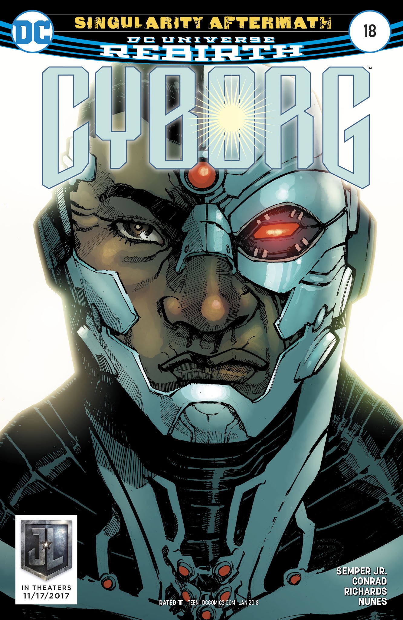 Read online Cyborg (2016) comic -  Issue #18 - 1