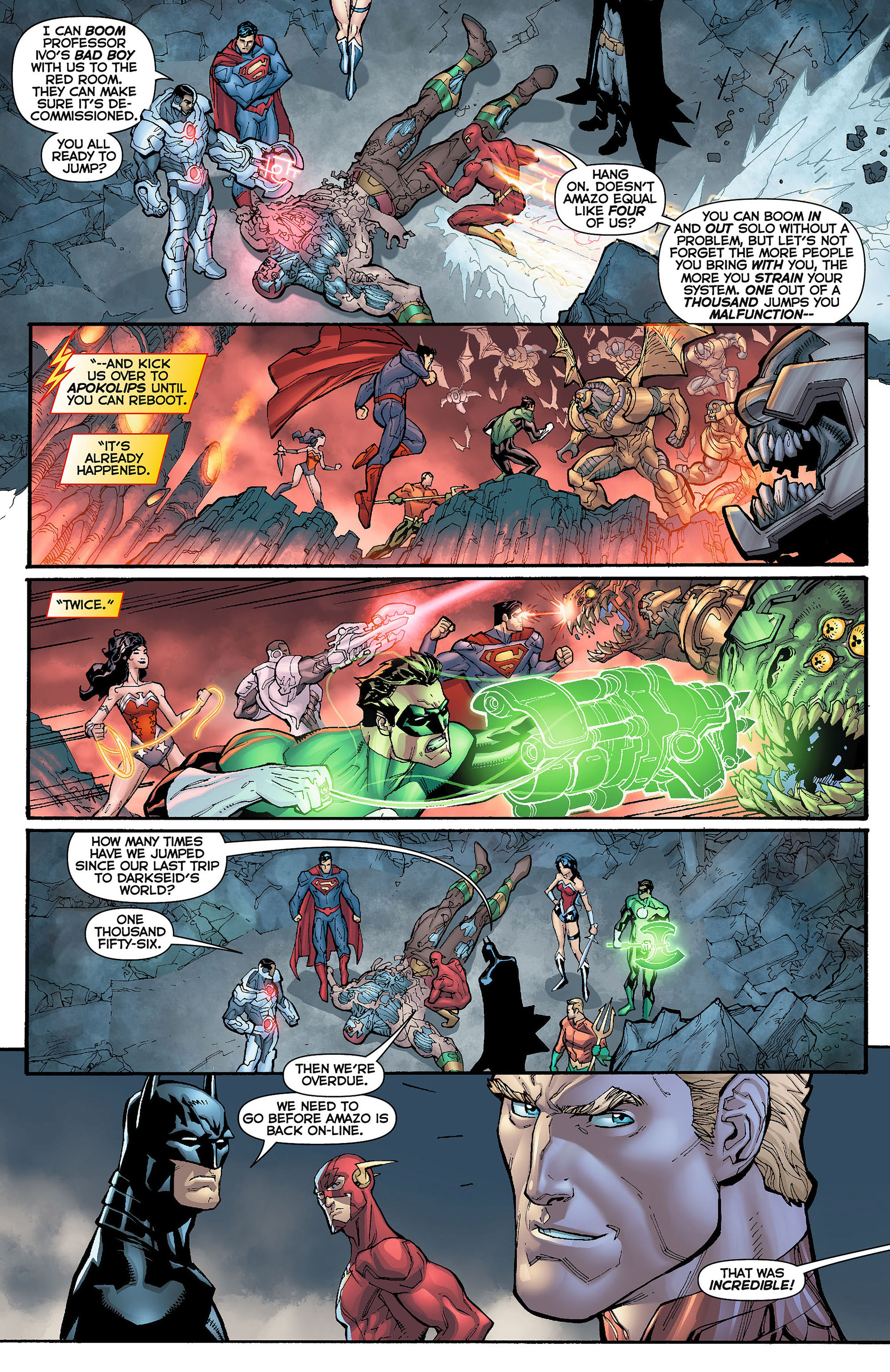 Read online Justice League (2011) comic -  Issue #8 - 9