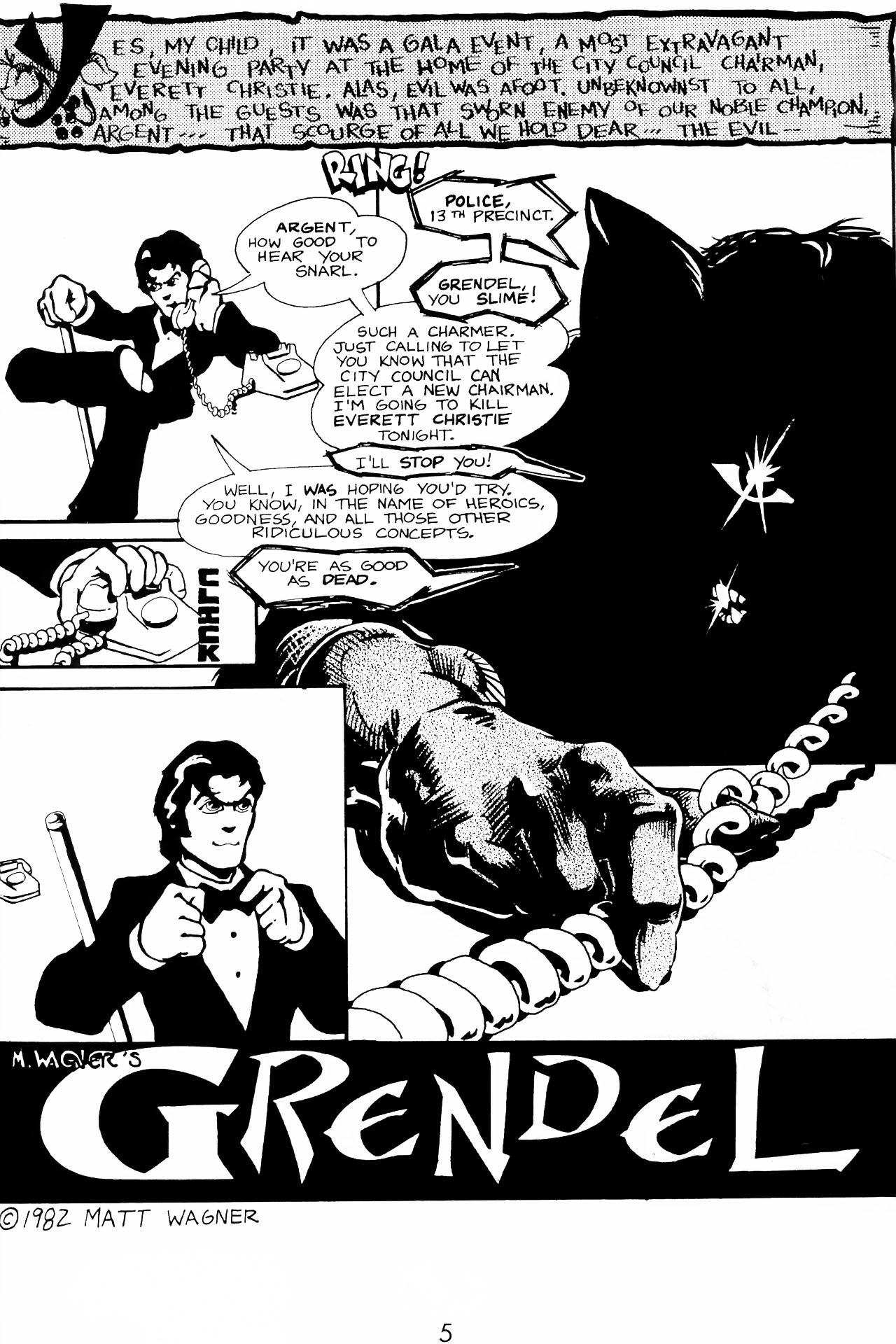 Read online Grendel Archives comic -  Issue # TPB - 7