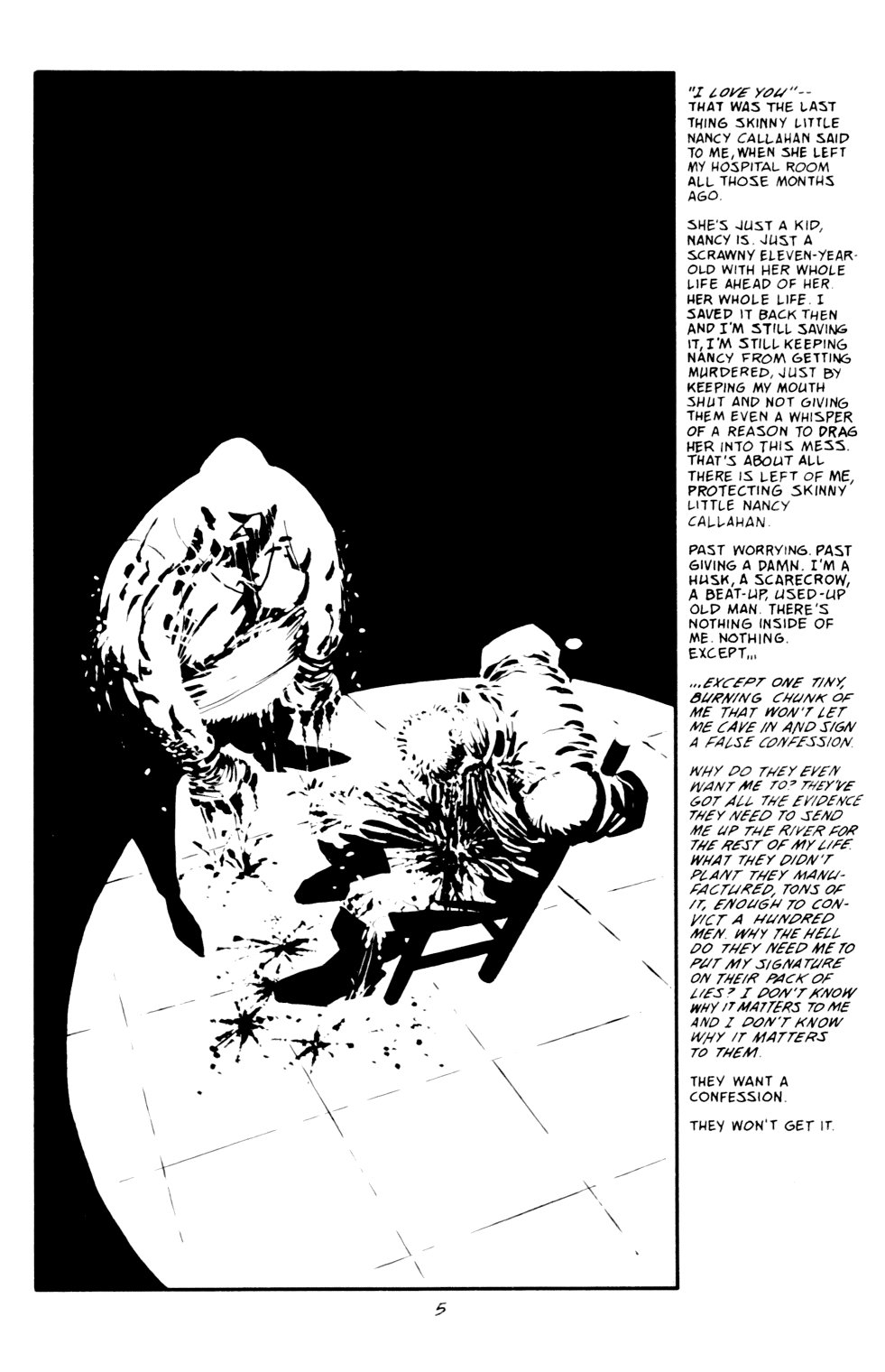 Read online Sin City: That Yellow Bastard comic -  Issue #3 - 6