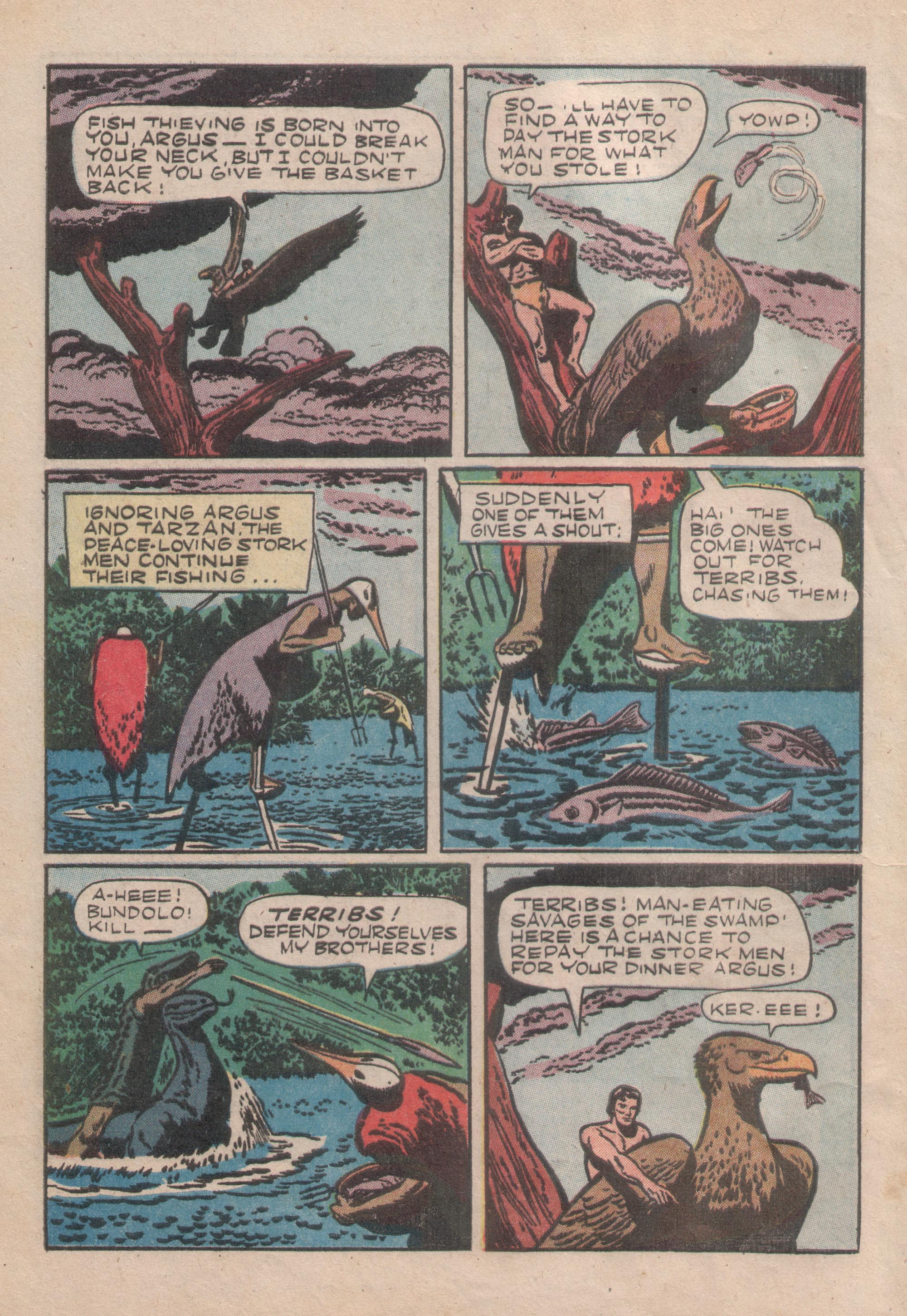 Read online Tarzan (1948) comic -  Issue #42 - 4