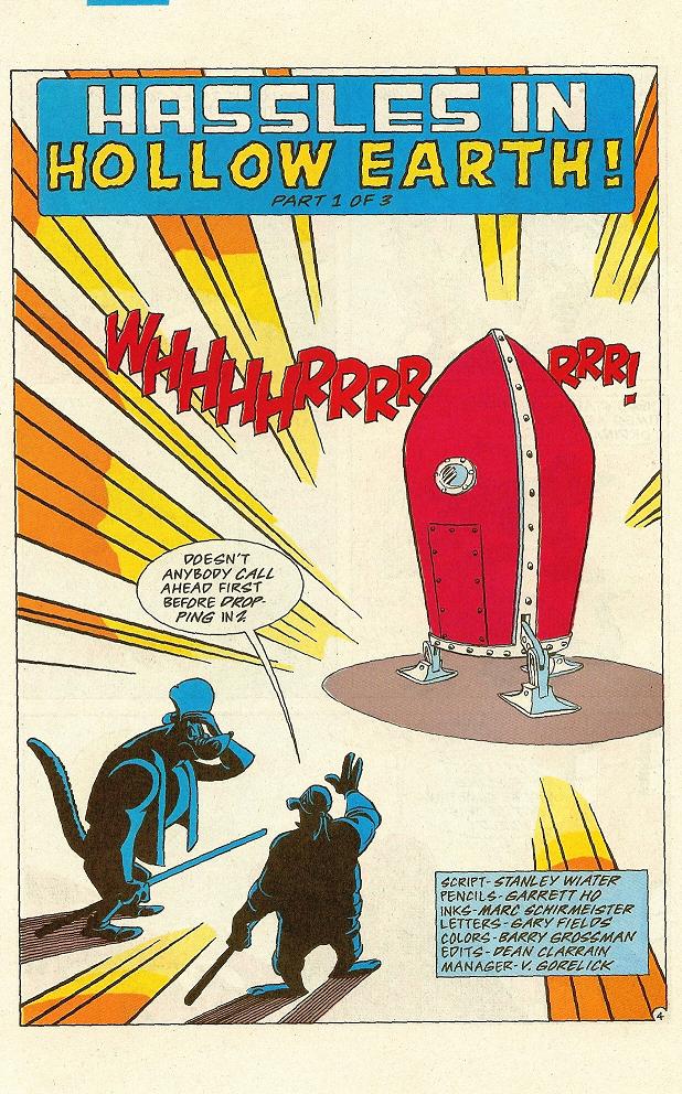 Read online Teenage Mutant Ninja Turtles Presents: Donatello and Leatherhead comic -  Issue #1 - 5