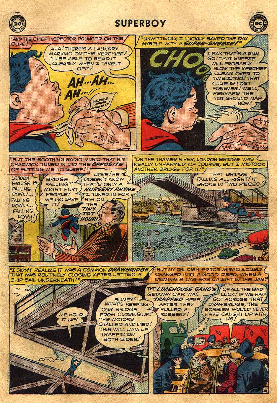 Read online Superboy (1949) comic -  Issue #73 - 6