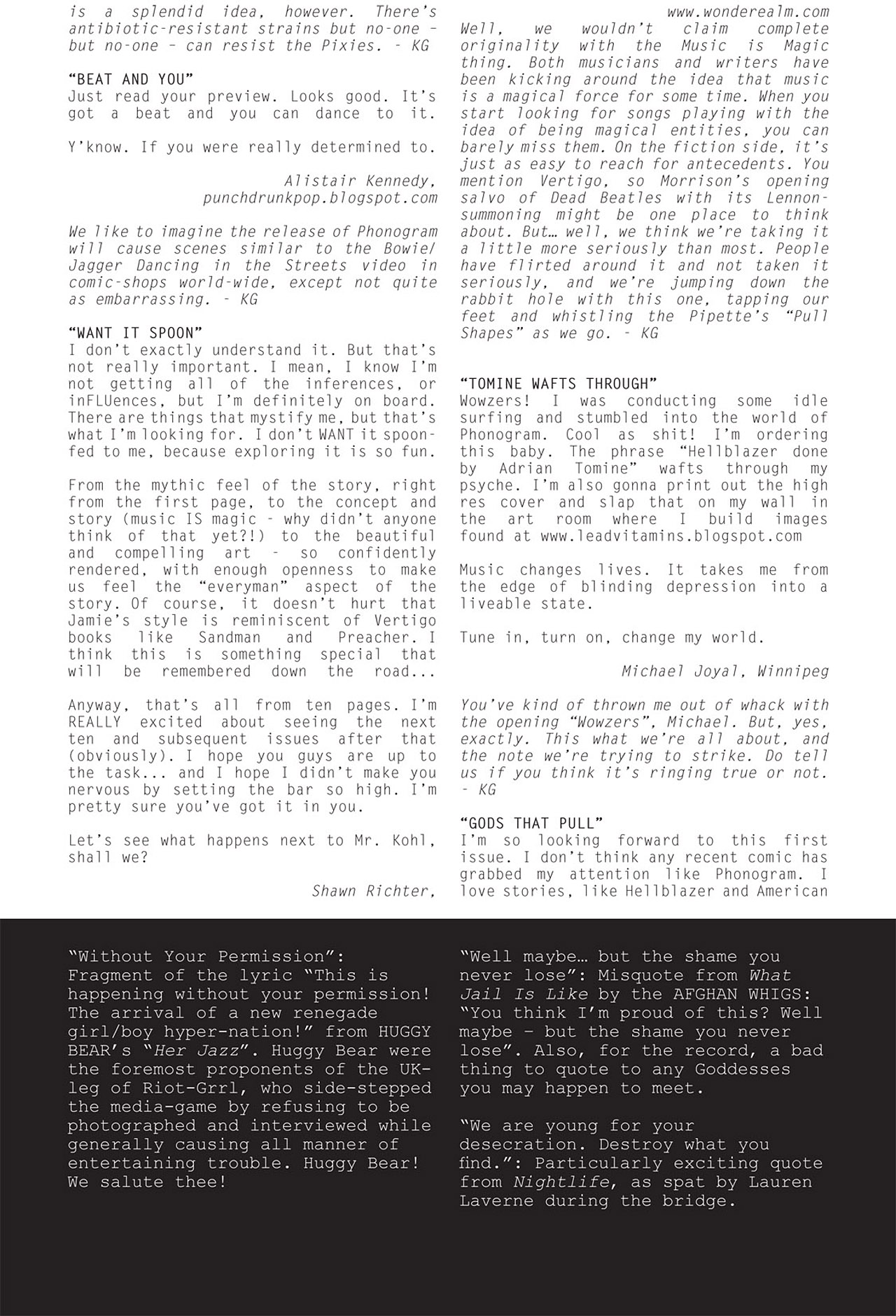 Read online Phonogram (2006) comic -  Issue #1 - 30