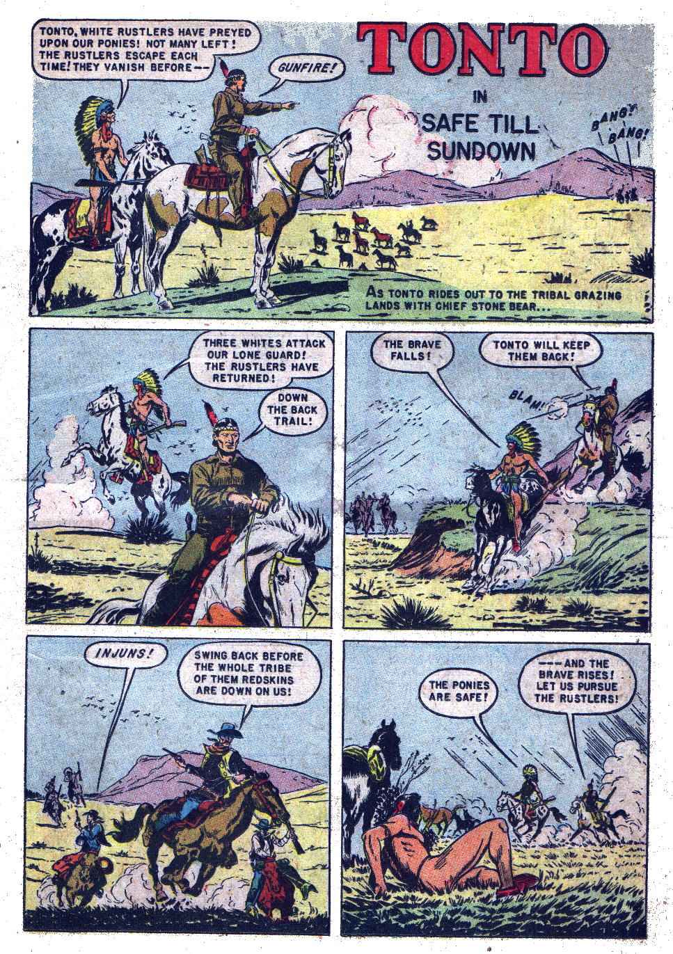 Read online Lone Ranger's Companion Tonto comic -  Issue #3 - 19