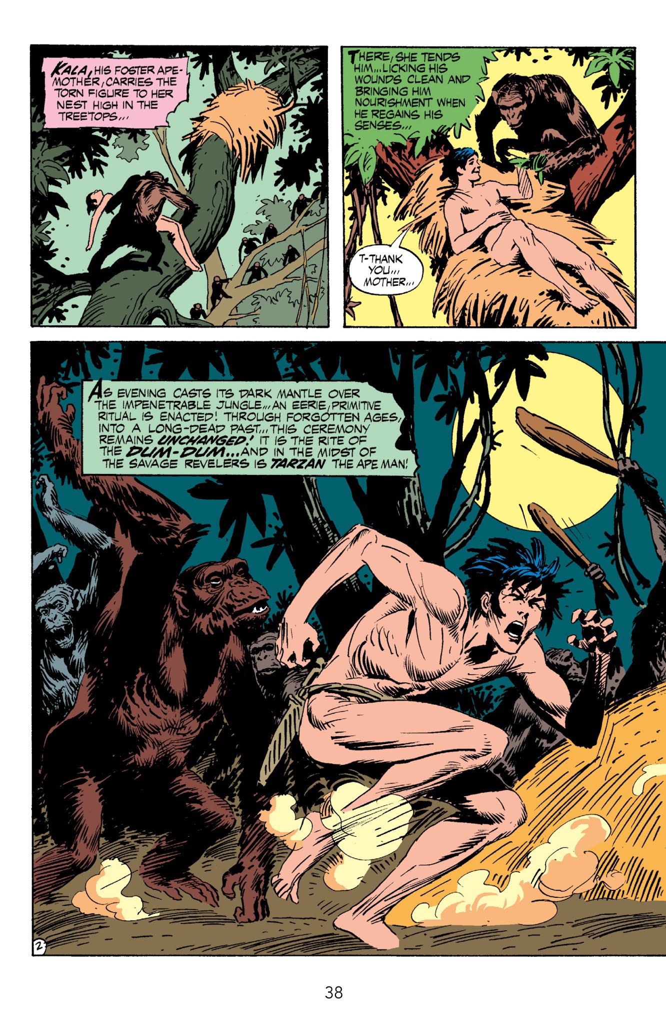 Read online Edgar Rice Burroughs' Tarzan The Joe Kubert Years comic -  Issue # TPB 1 (Part 1) - 39