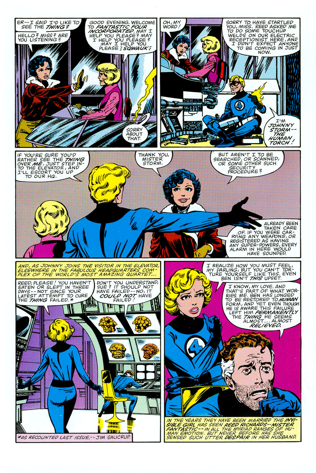 Read online Fantastic Four Visionaries: John Byrne comic -  Issue # TPB 1 - 180