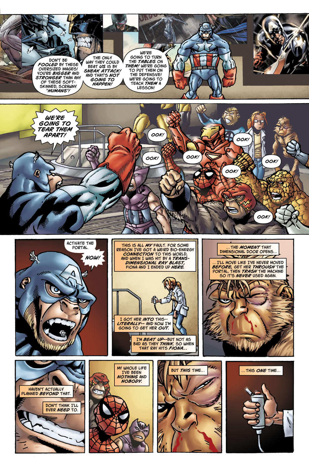 Read online Marvel Apes comic -  Issue #4 - 8