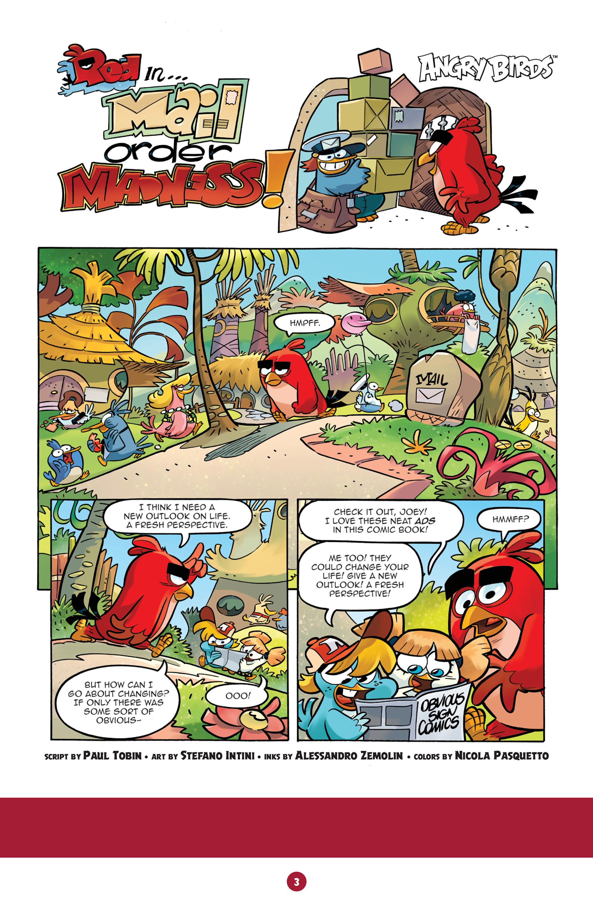 Read online Angry Birds Comics (2016) comic -  Issue #9 - 28