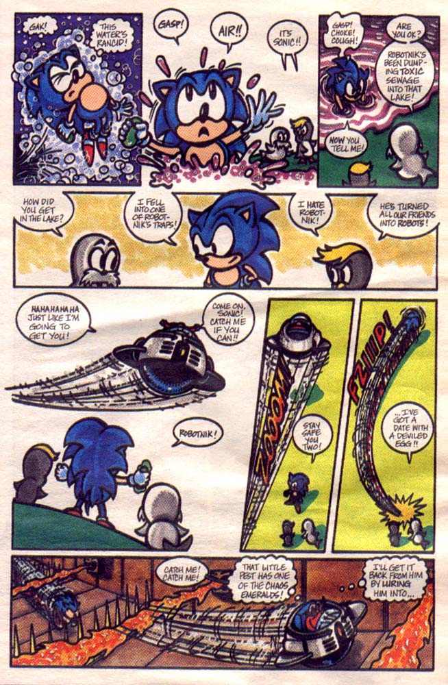 Read online Sonic the Hedgehog (1991) comic -  Issue # Full - 11