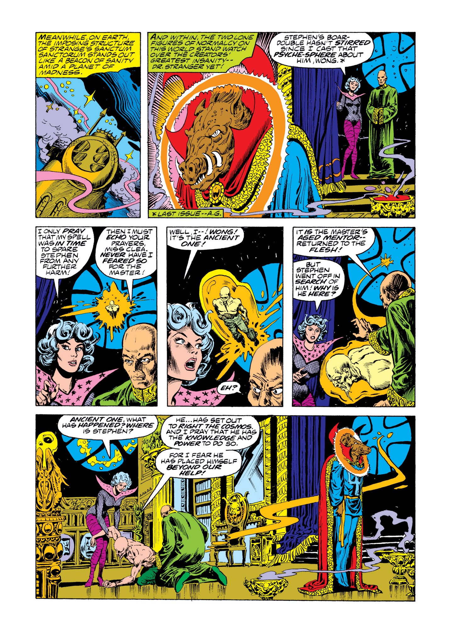Read online Marvel Masterworks: Doctor Strange comic -  Issue # TPB 7 (Part 1) - 87