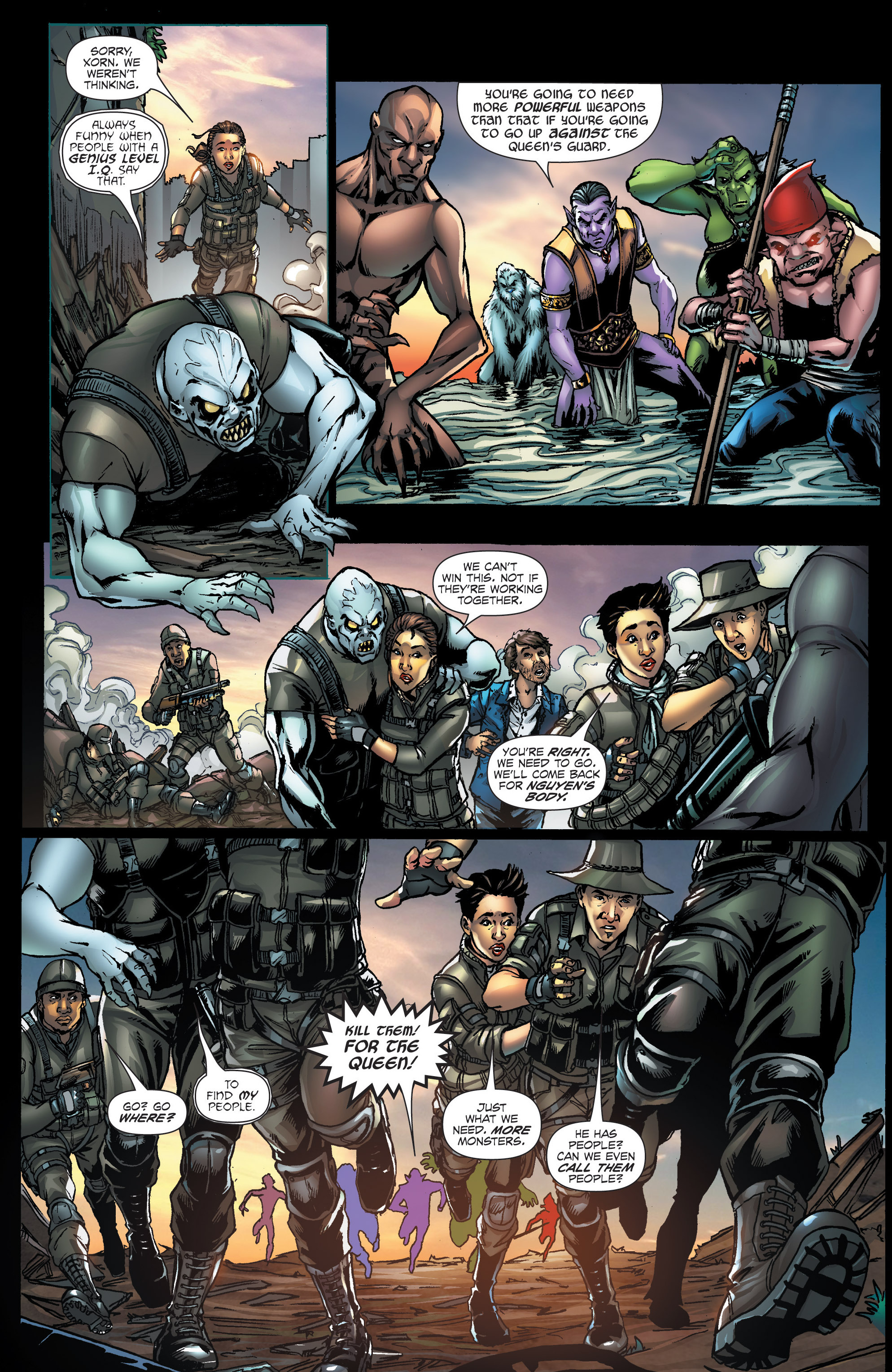 Read online Escape from Monster Island comic -  Issue #3 - 22