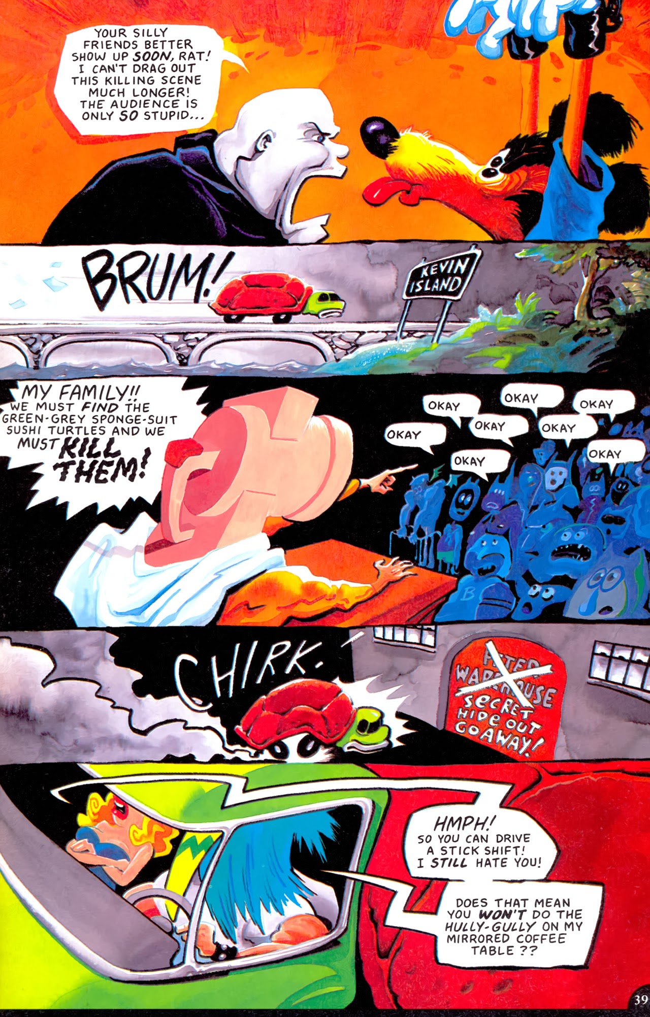Read online Green-Grey Sponge-Suit Sushi Turtles comic -  Issue # Full - 41