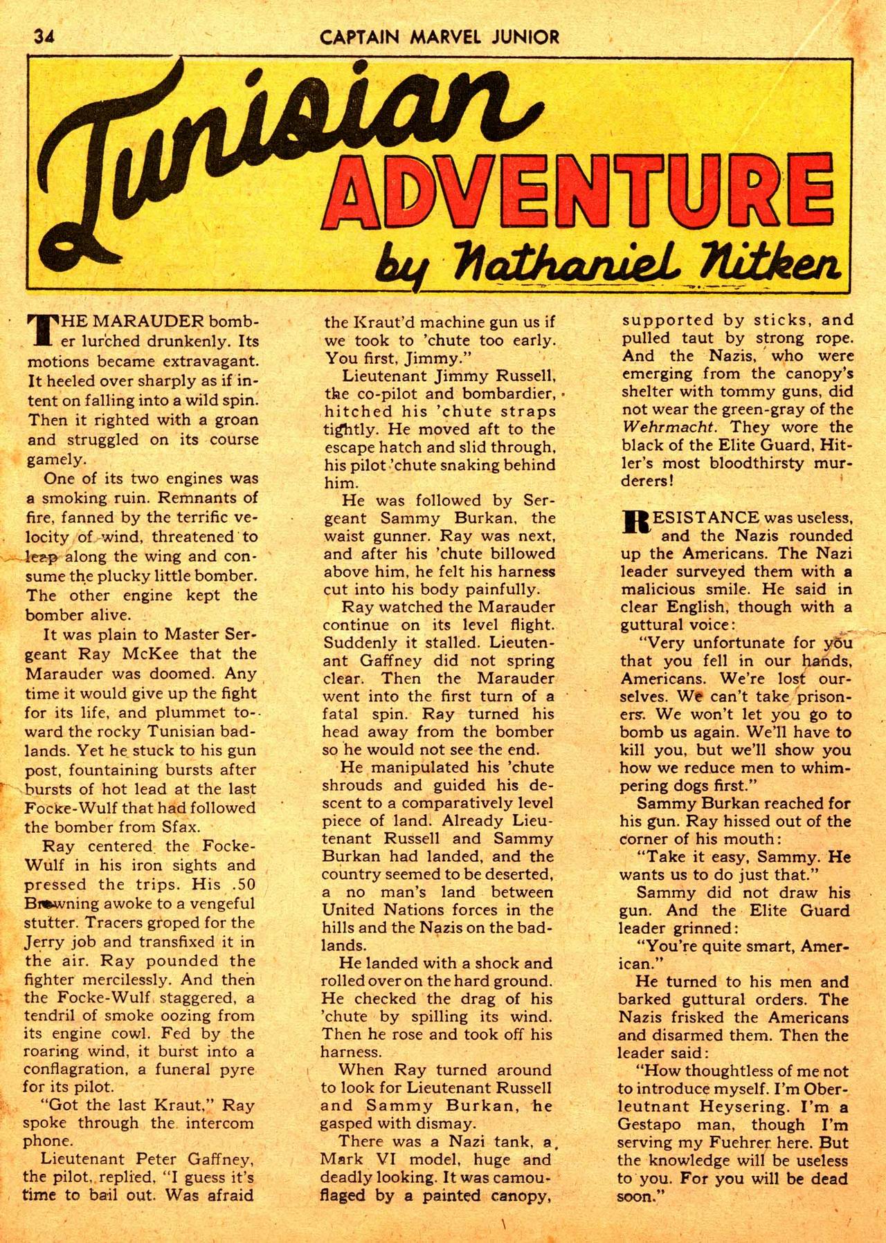 Read online Captain Marvel, Jr. comic -  Issue #108 - 36