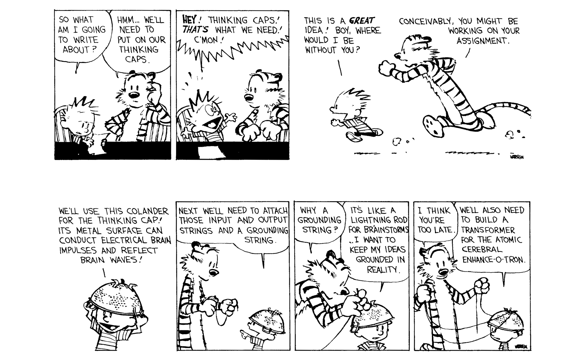 Read online Calvin and Hobbes comic -  Issue #10 - 48