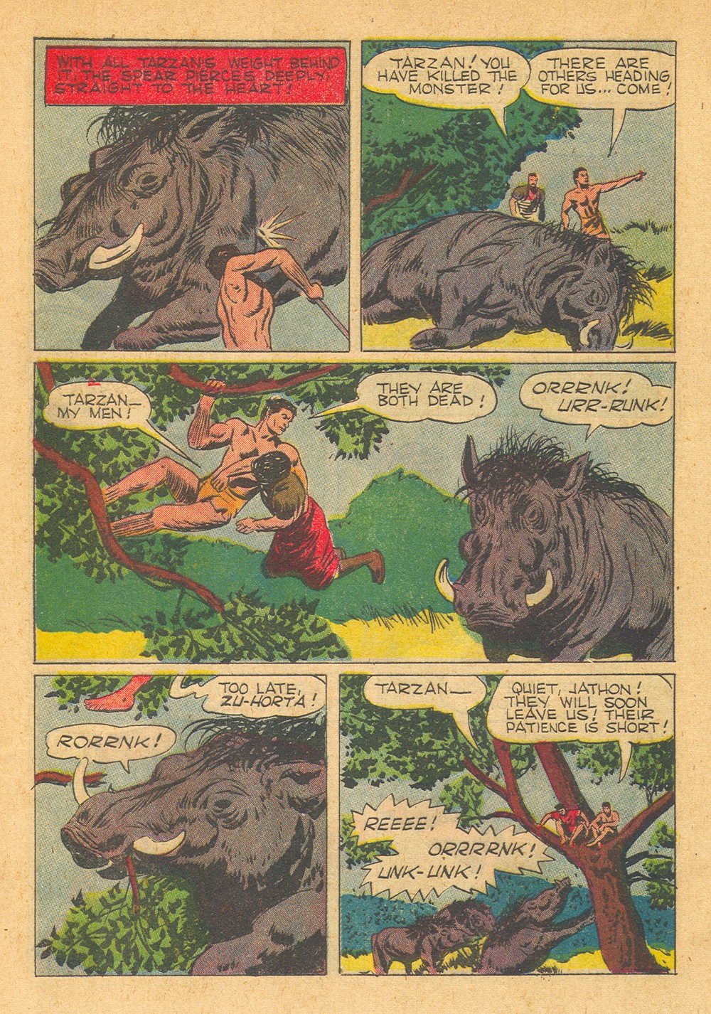 Read online Tarzan (1948) comic -  Issue #123 - 28