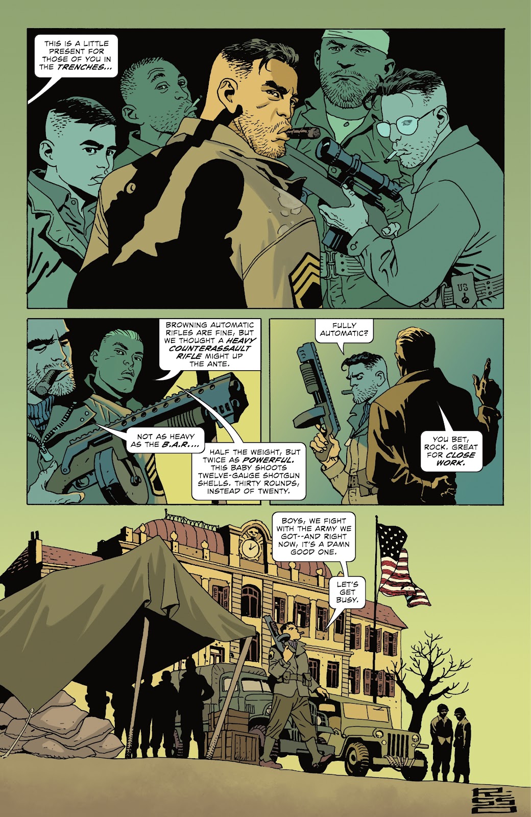 DC Horror Presents: Sgt. Rock vs. The Army of the Dead issue 3 - Page 7