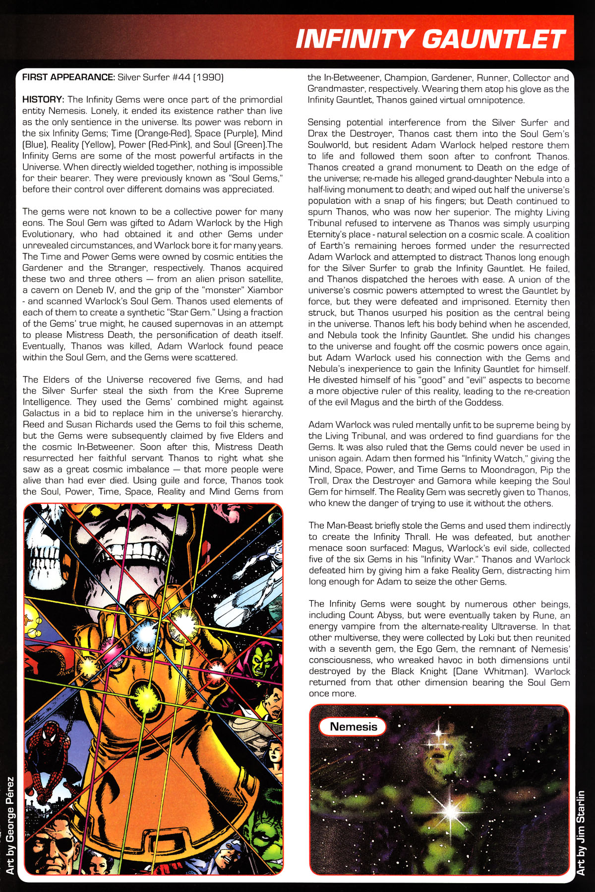 Read online Marvel Legacy:  The 1990's Handbook comic -  Issue # Full - 25