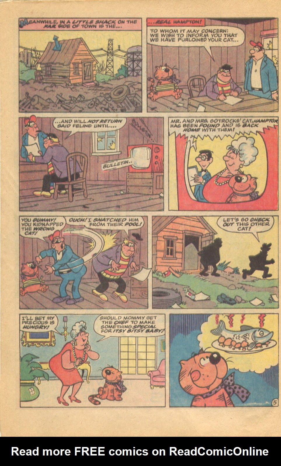 Read online Heathcliff comic -  Issue #1 - 8
