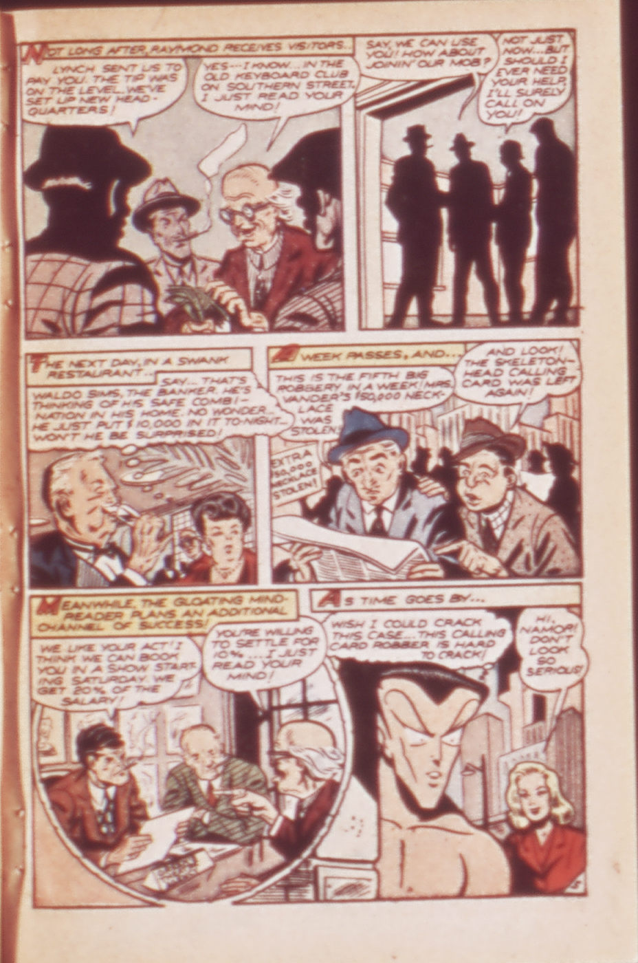 Read online Sub-Mariner Comics comic -  Issue #19 - 7