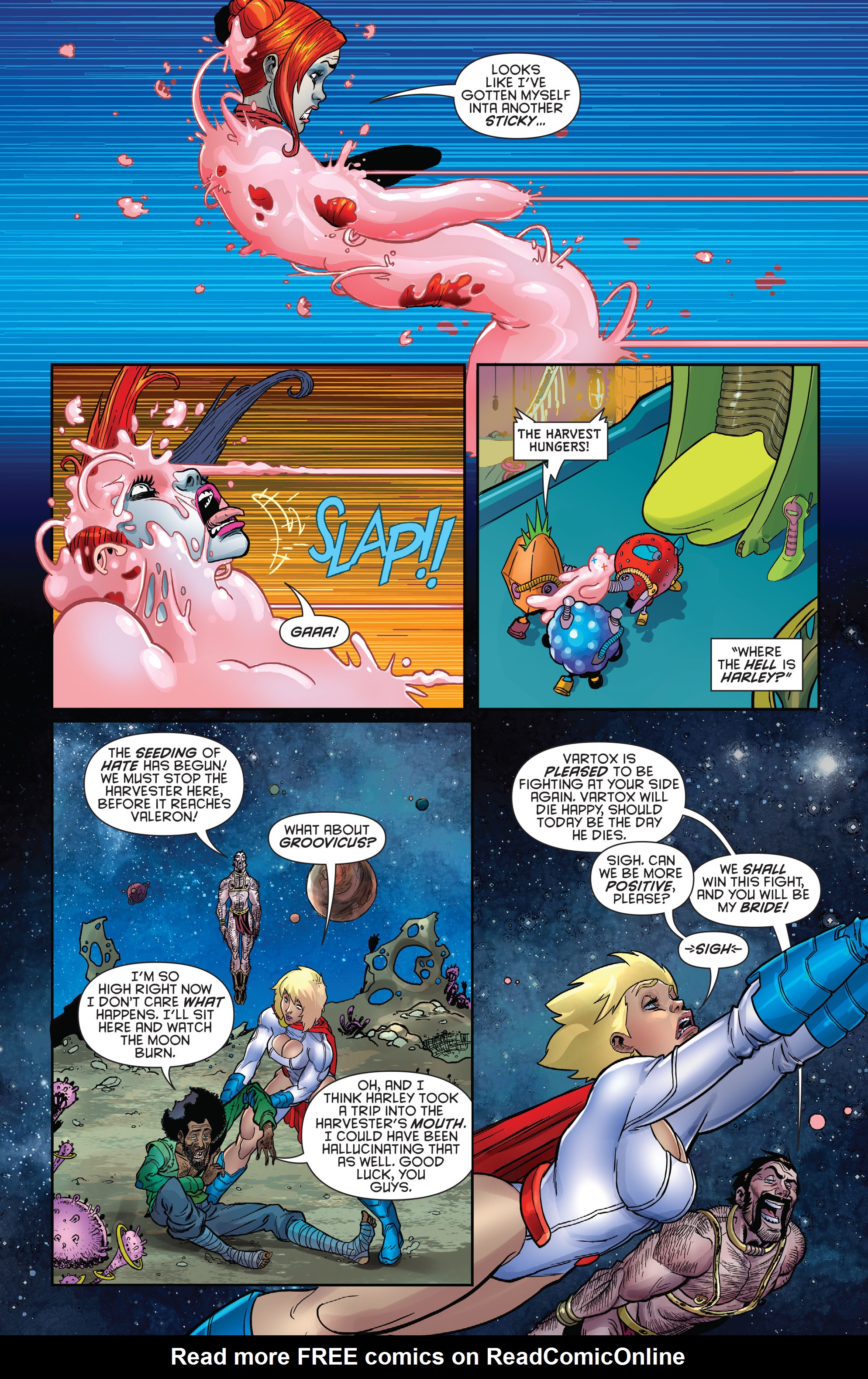 Read online Harley Quinn and Power Girl comic -  Issue #5 - 12