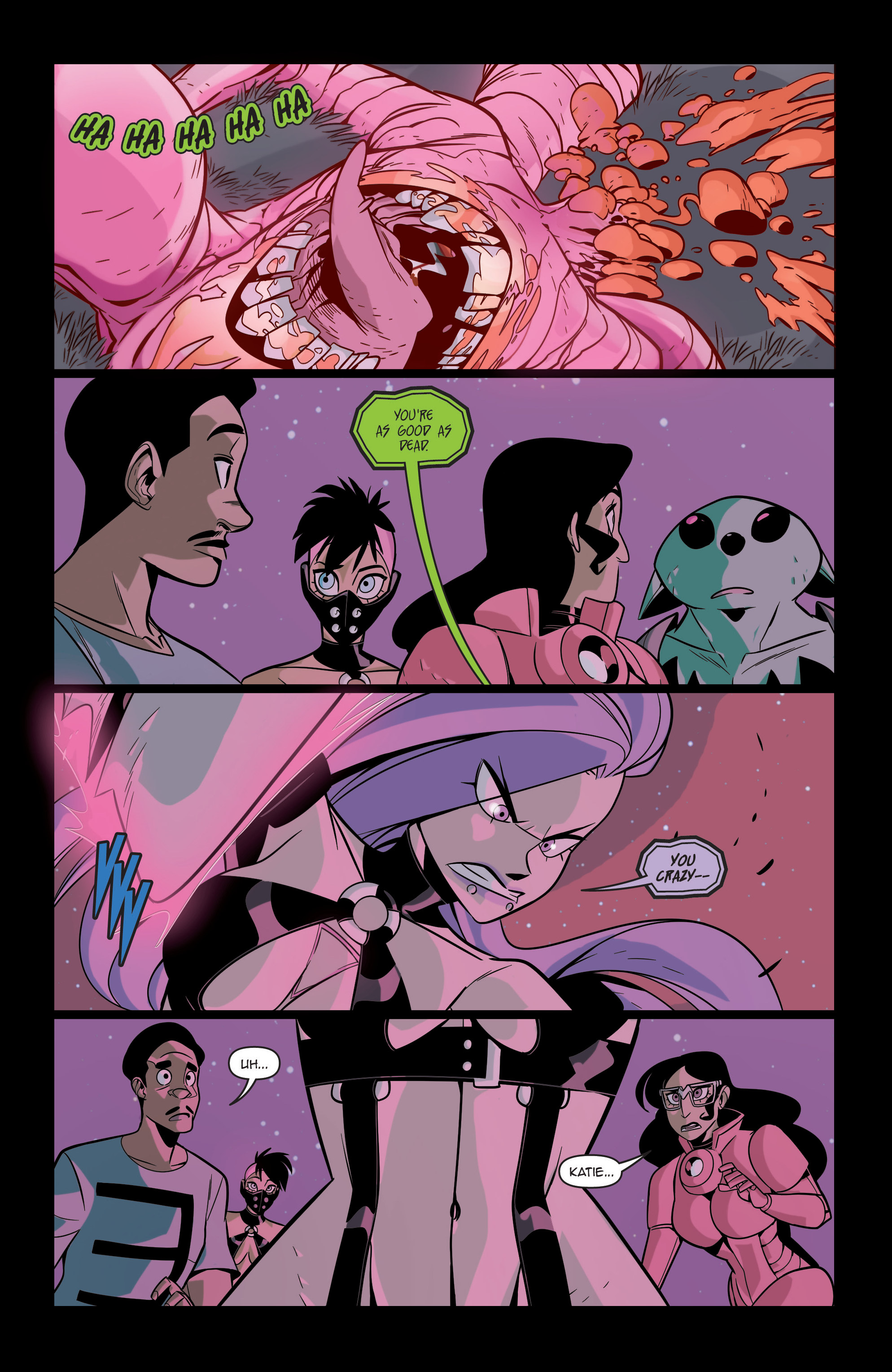 Read online Vampblade Season 4 comic -  Issue #6 - 18