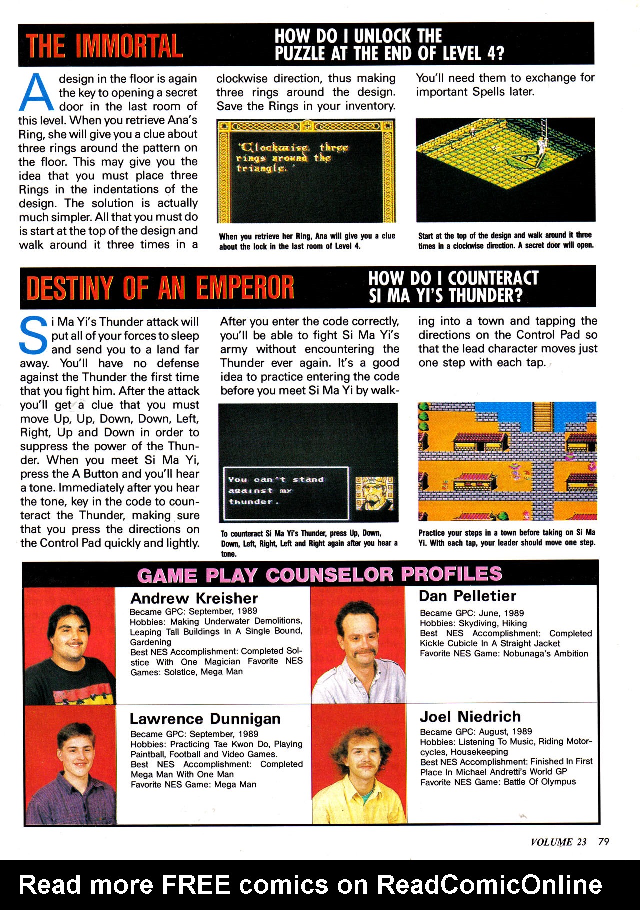 Read online Nintendo Power comic -  Issue #23 - 86