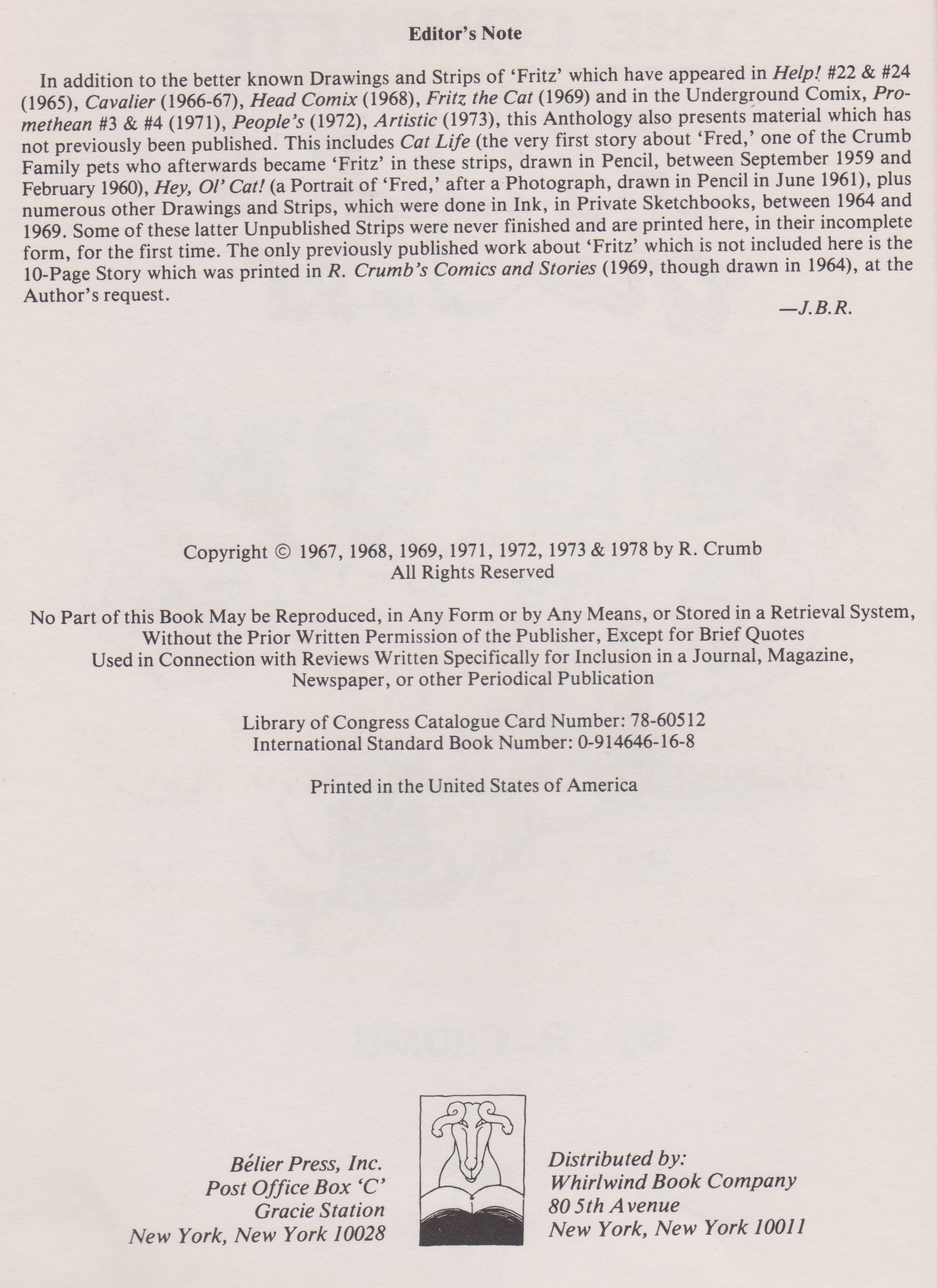 Read online The Complete Fritz the Cat comic -  Issue # Full - 3