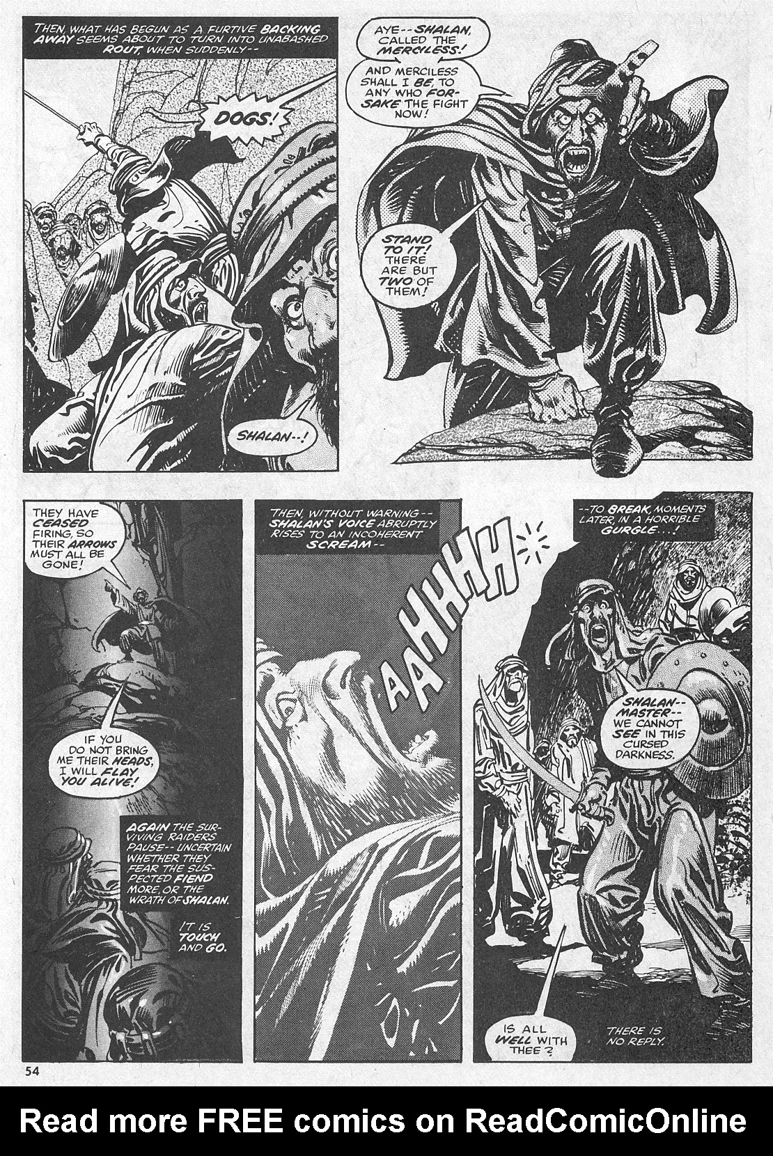 Read online The Savage Sword Of Conan comic -  Issue #28 - 54