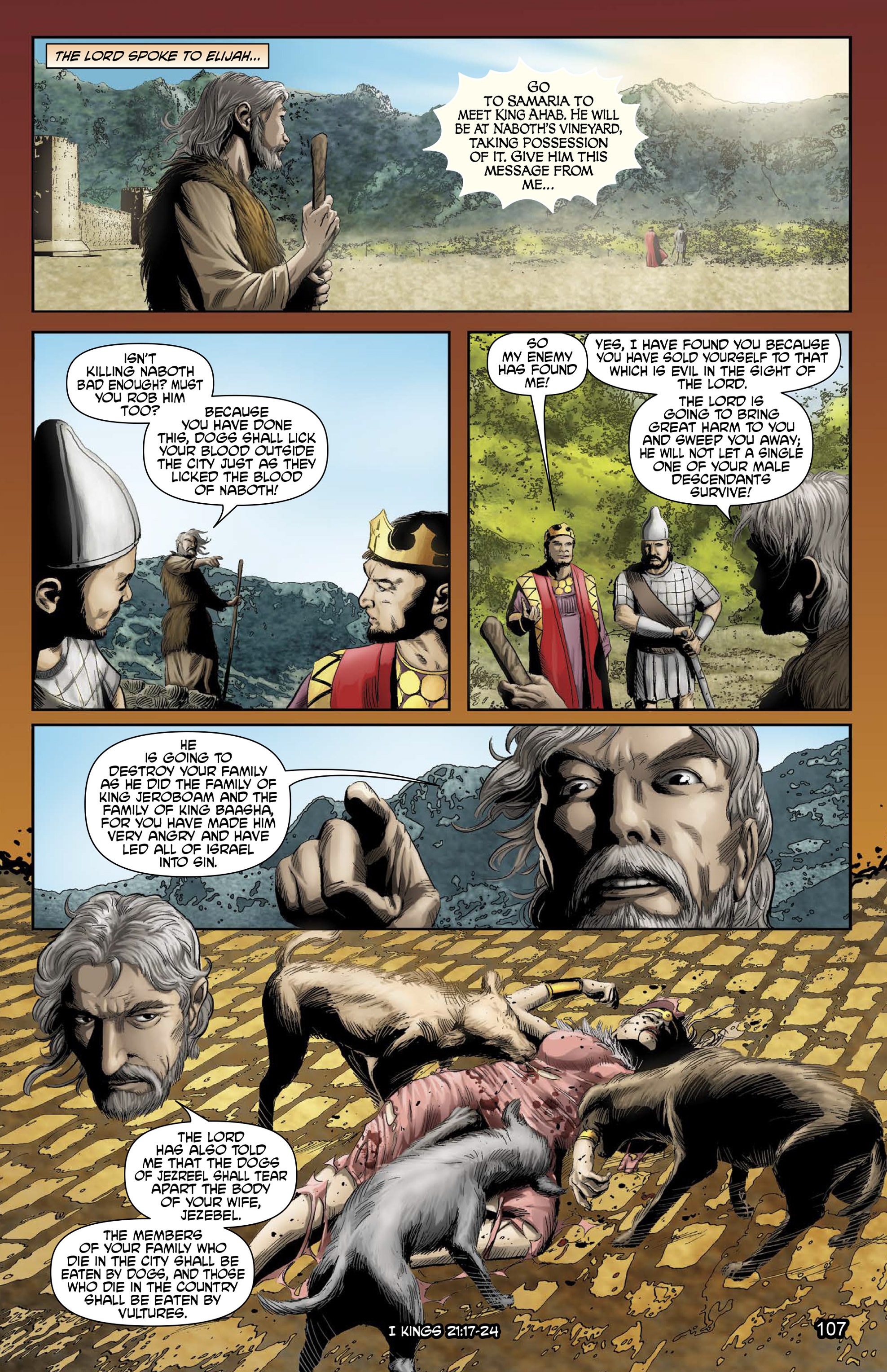 Read online The Kingstone Bible comic -  Issue #6 - 105