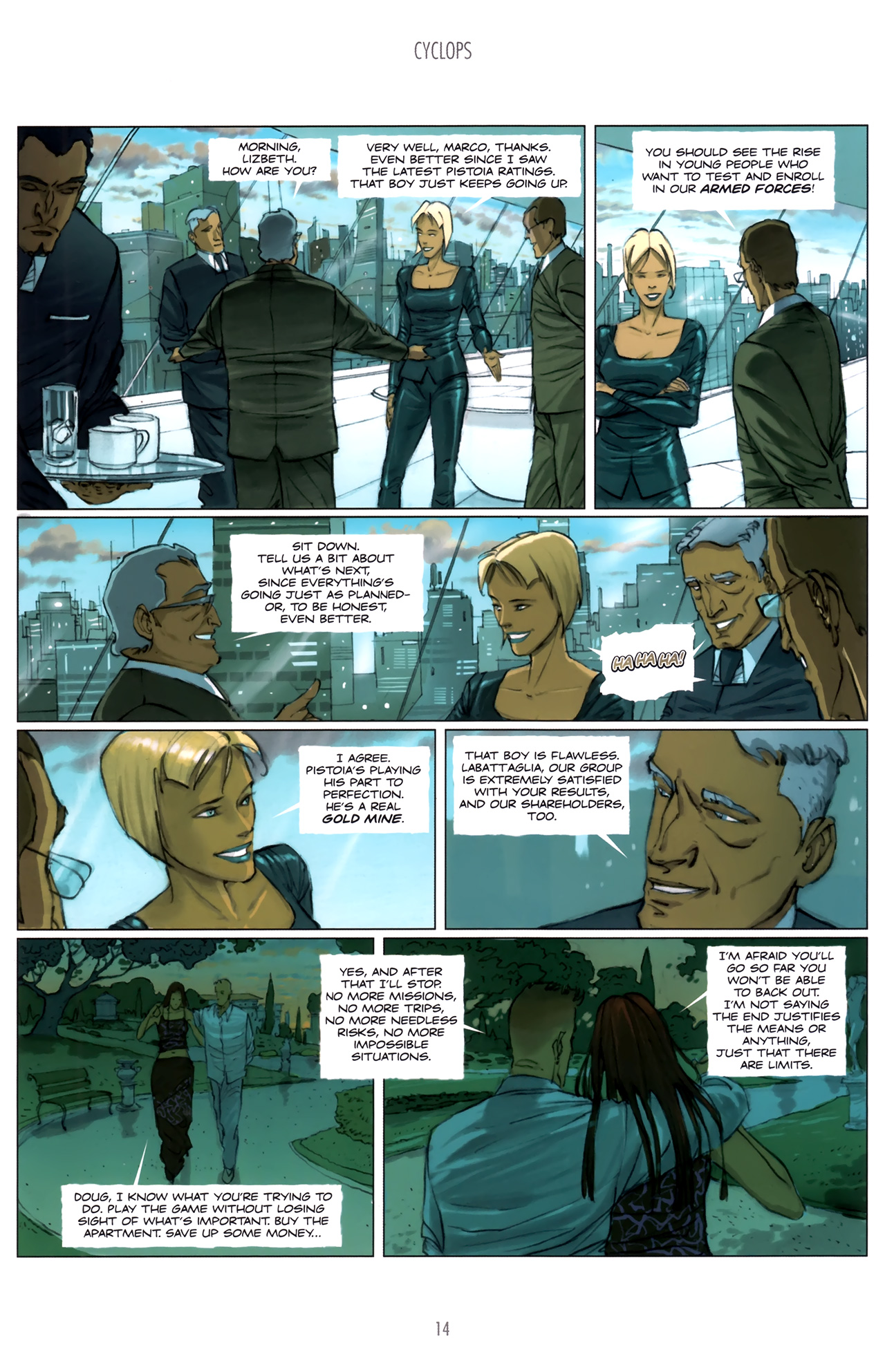 Read online Cyclops (2010) comic -  Issue #3 - 14